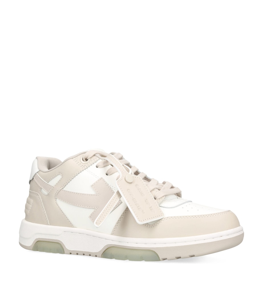 Leather Out of Office Sneakers BEIGE COMB Image 3