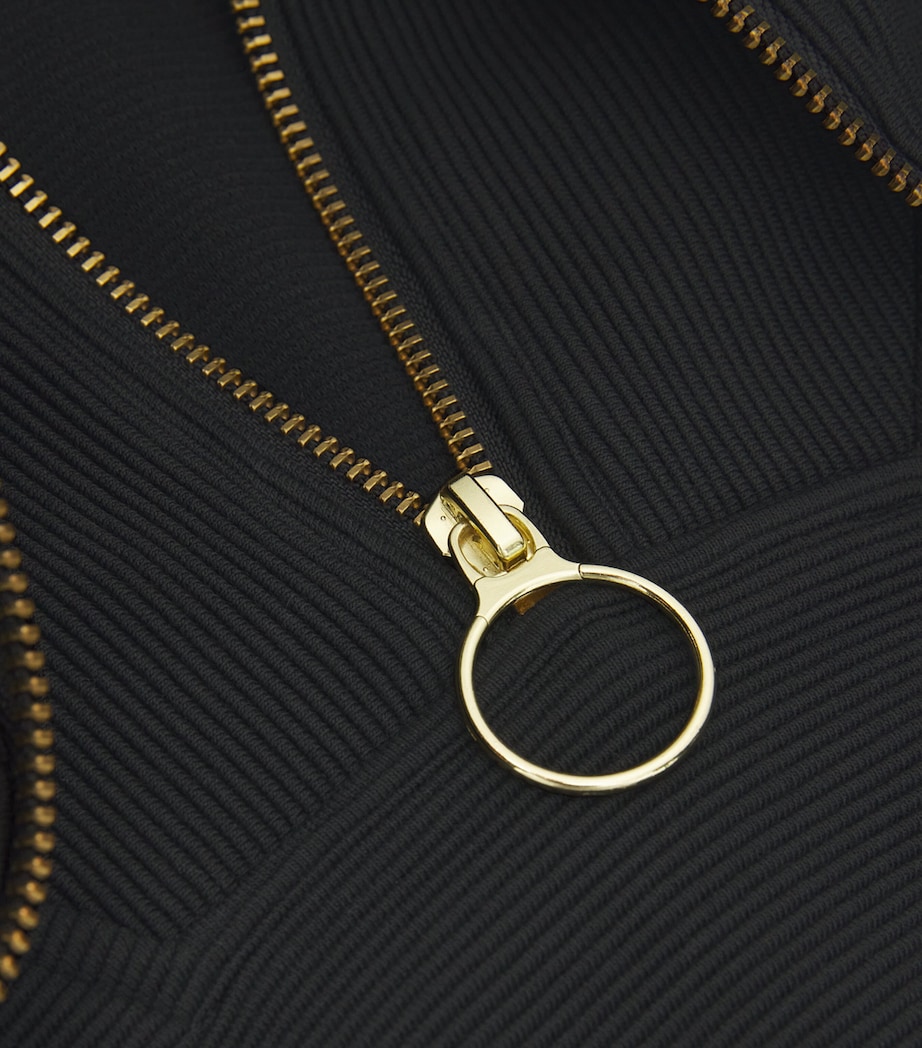 Vine Half-Zip Sweatshirt BLACK Image 5