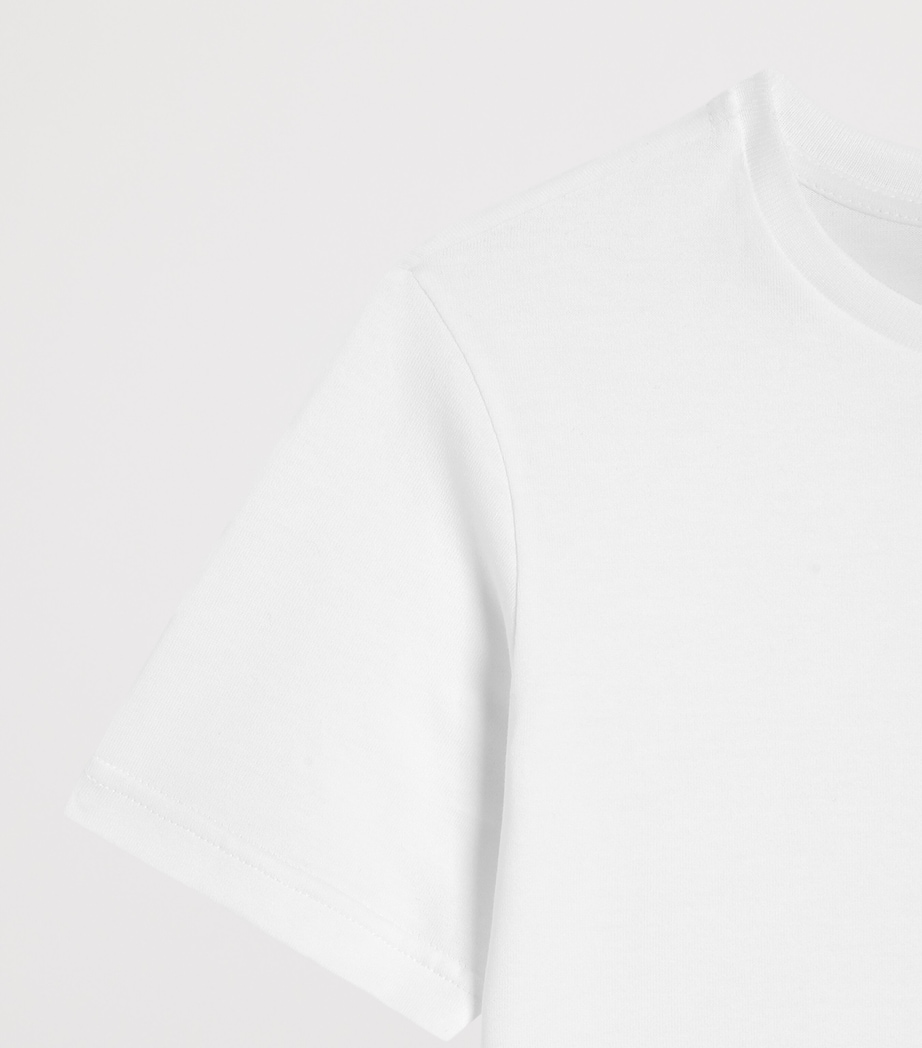 Dolce&Gabbana Kids Logo Patch T-Shirt (8-12+ Years) Optical White Image 4
