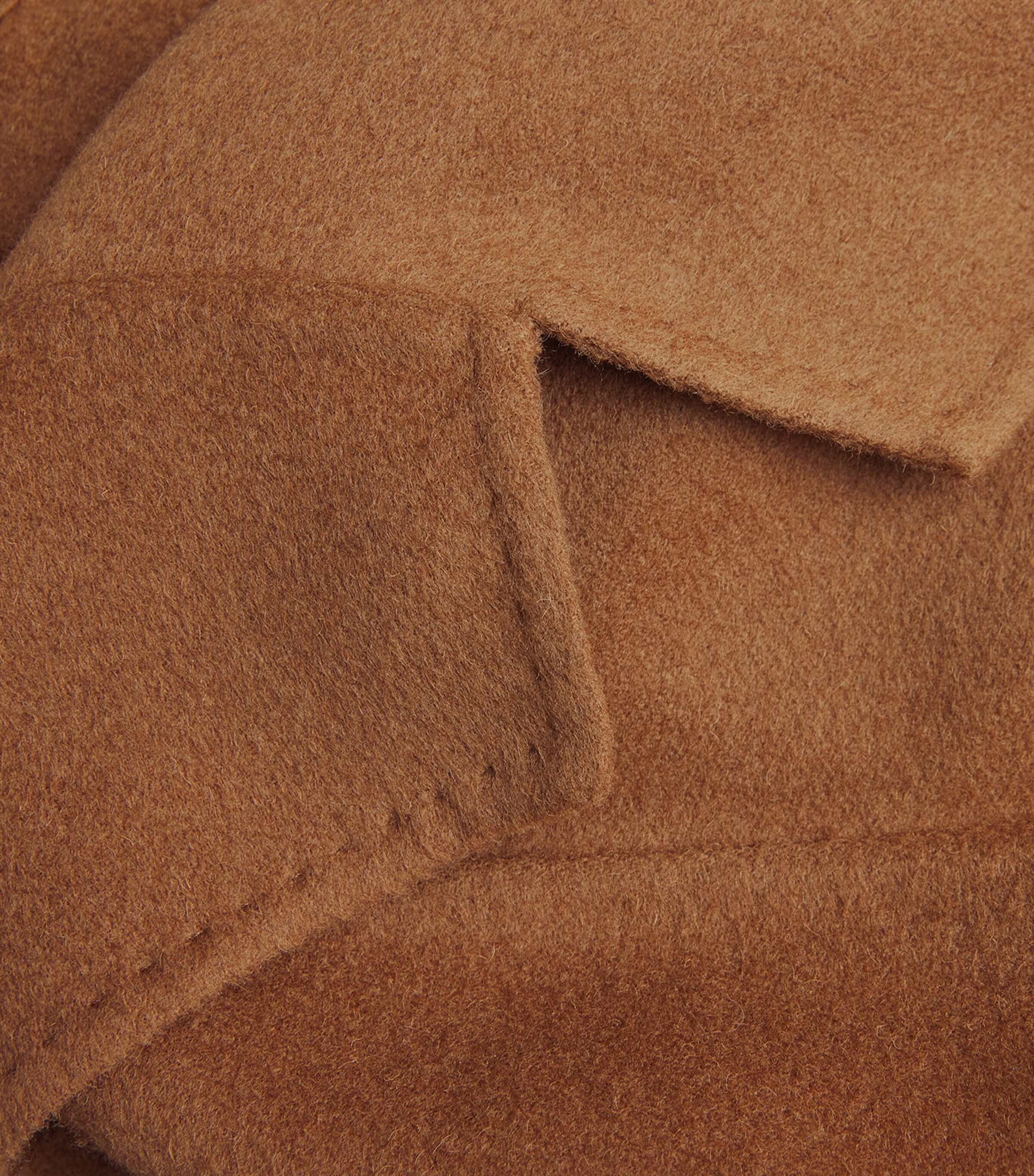 ポンチョ・ケープ MAX MARA CAMEL DRAP CAPE COAT Camel drap cape coat, black | 