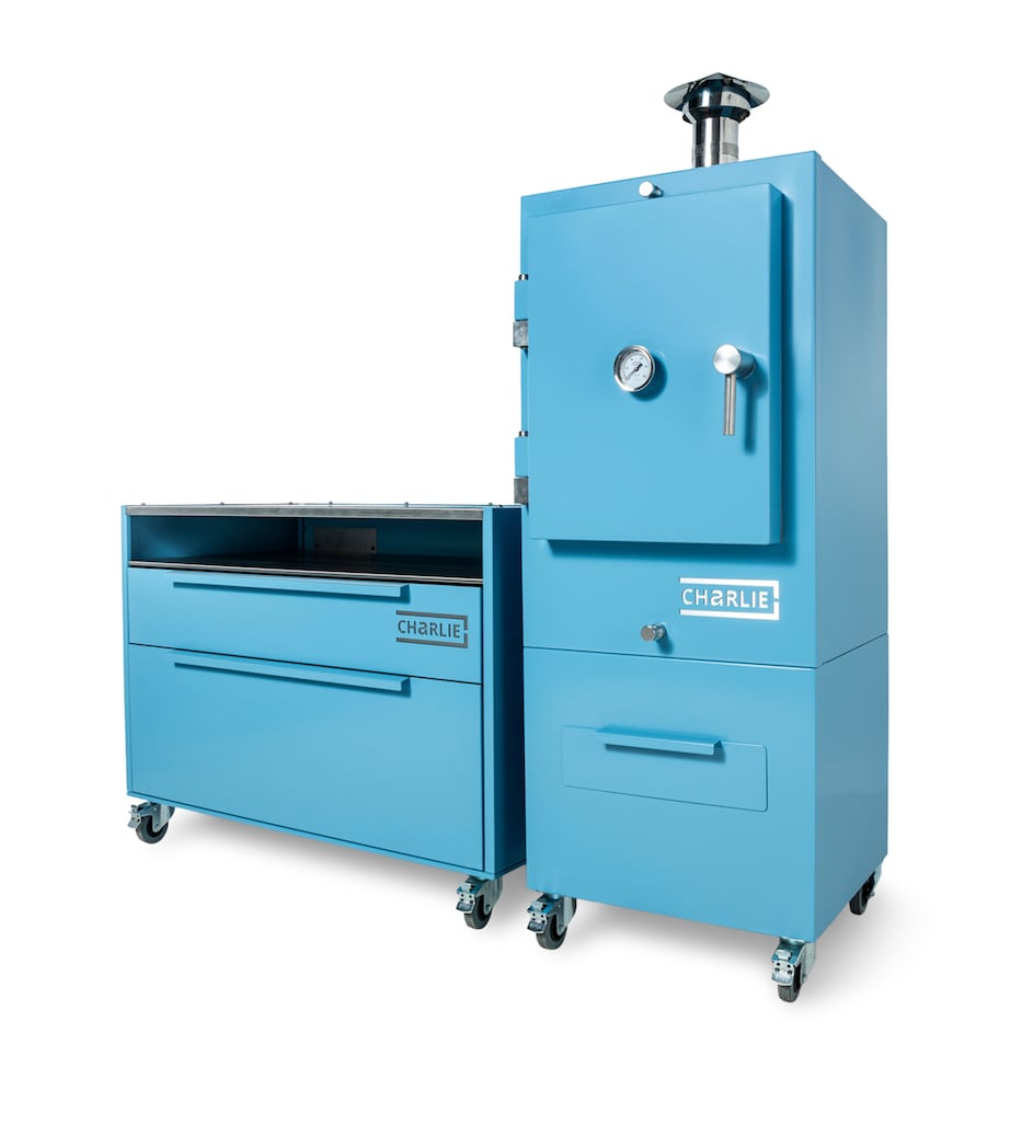 Charlie Charcoal Oven BLUE MARLIN Image 4