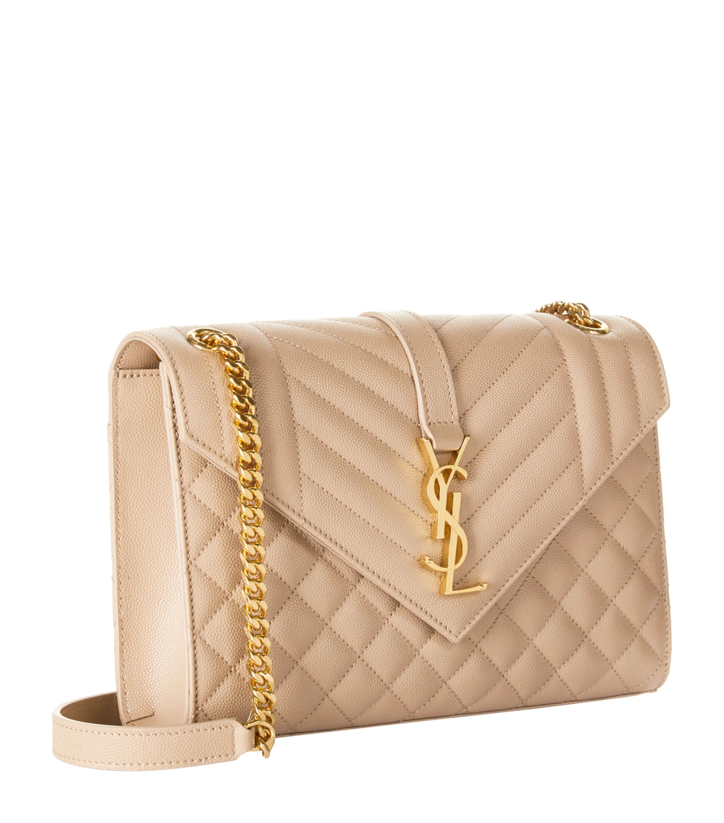 Saint Laurent Medium Envelope Matelassé Shoulder Bag Image 2