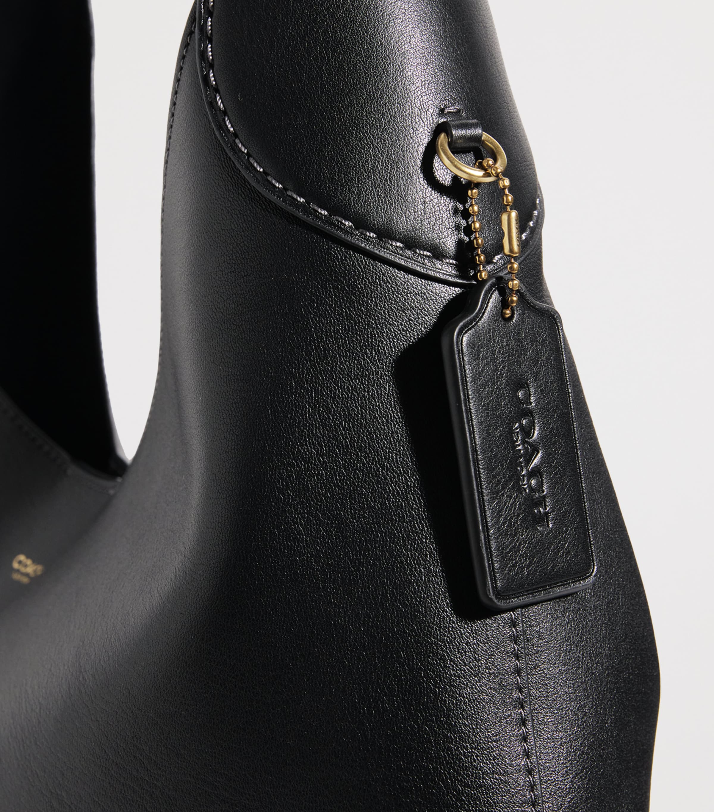 Leather Brooklyn 39 Shoulder Bag B4/BLACK Image 6