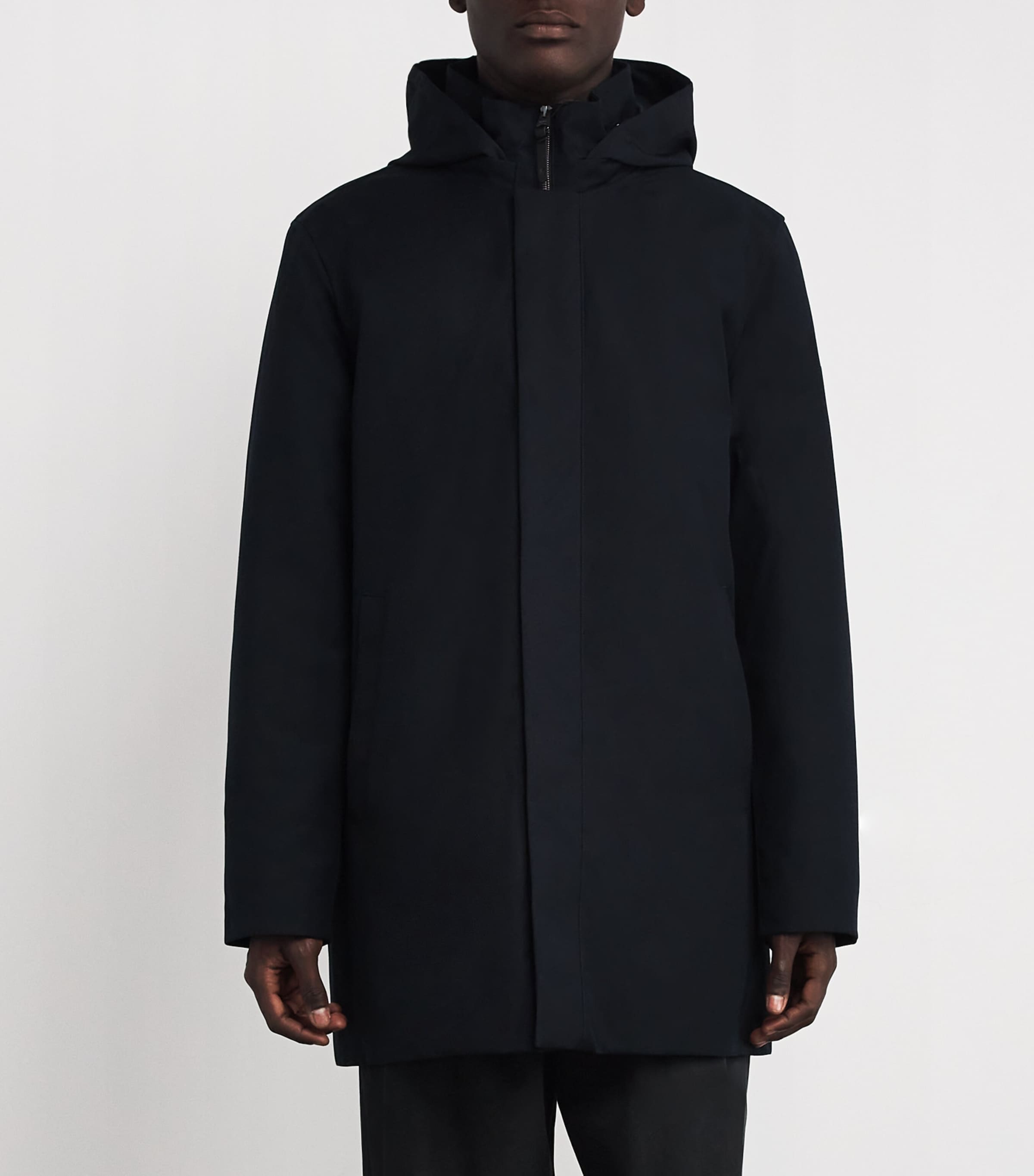 Down 2-in-1 Roland Parka Coat NAVY A Image 3