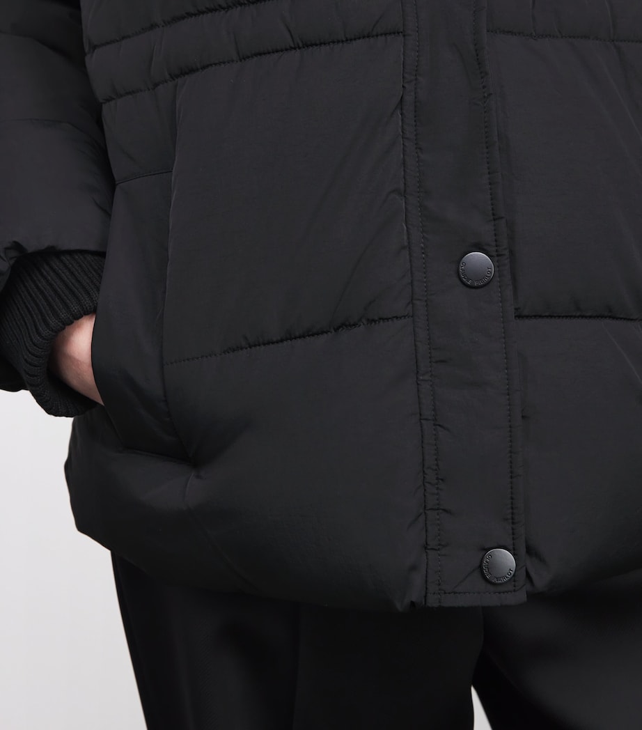 Padded Puffer Jacket BLACK Image 6