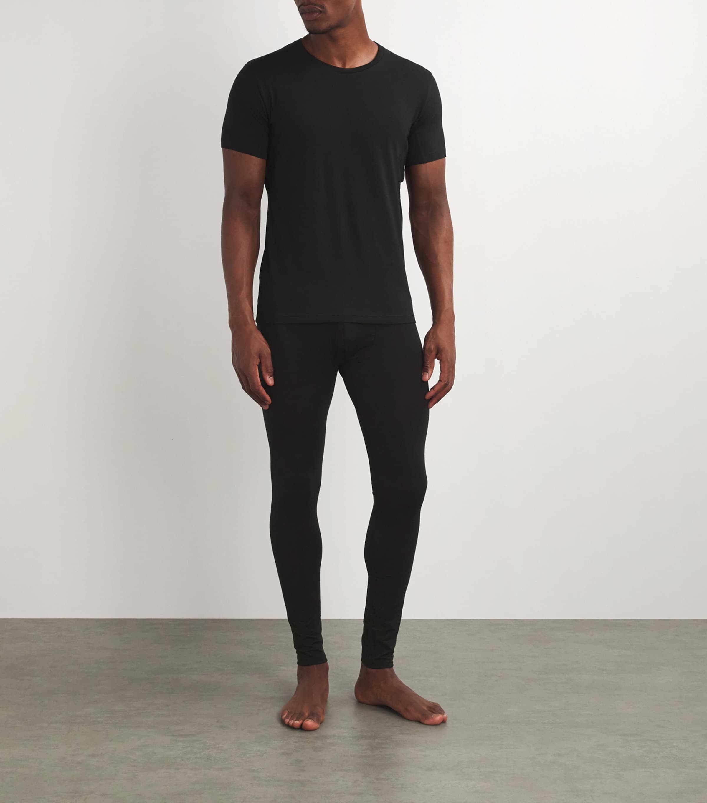 Merino Wool-Blend Daily ClimaWool Tights 3000/BLACK Image 2