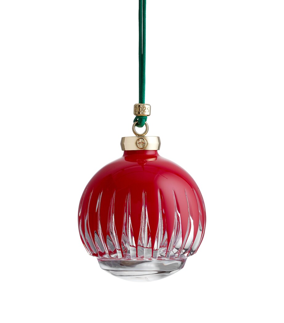 Waterford Crystal Firework Bauble (8cm) Red Image 5