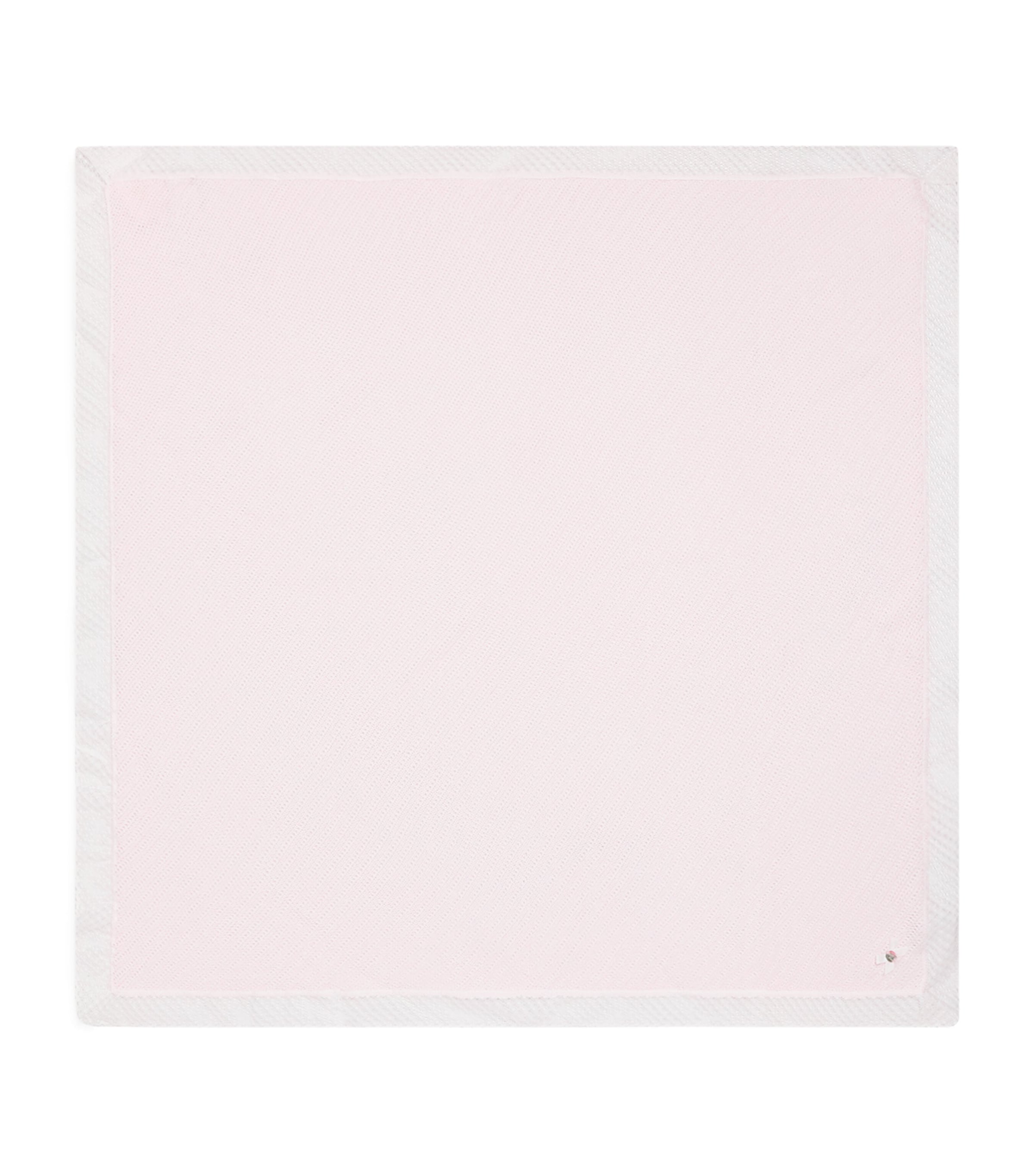 Cotton-Cashmere Lace Knitted Shawl 3701 H82 PINK/WHITE Image 1