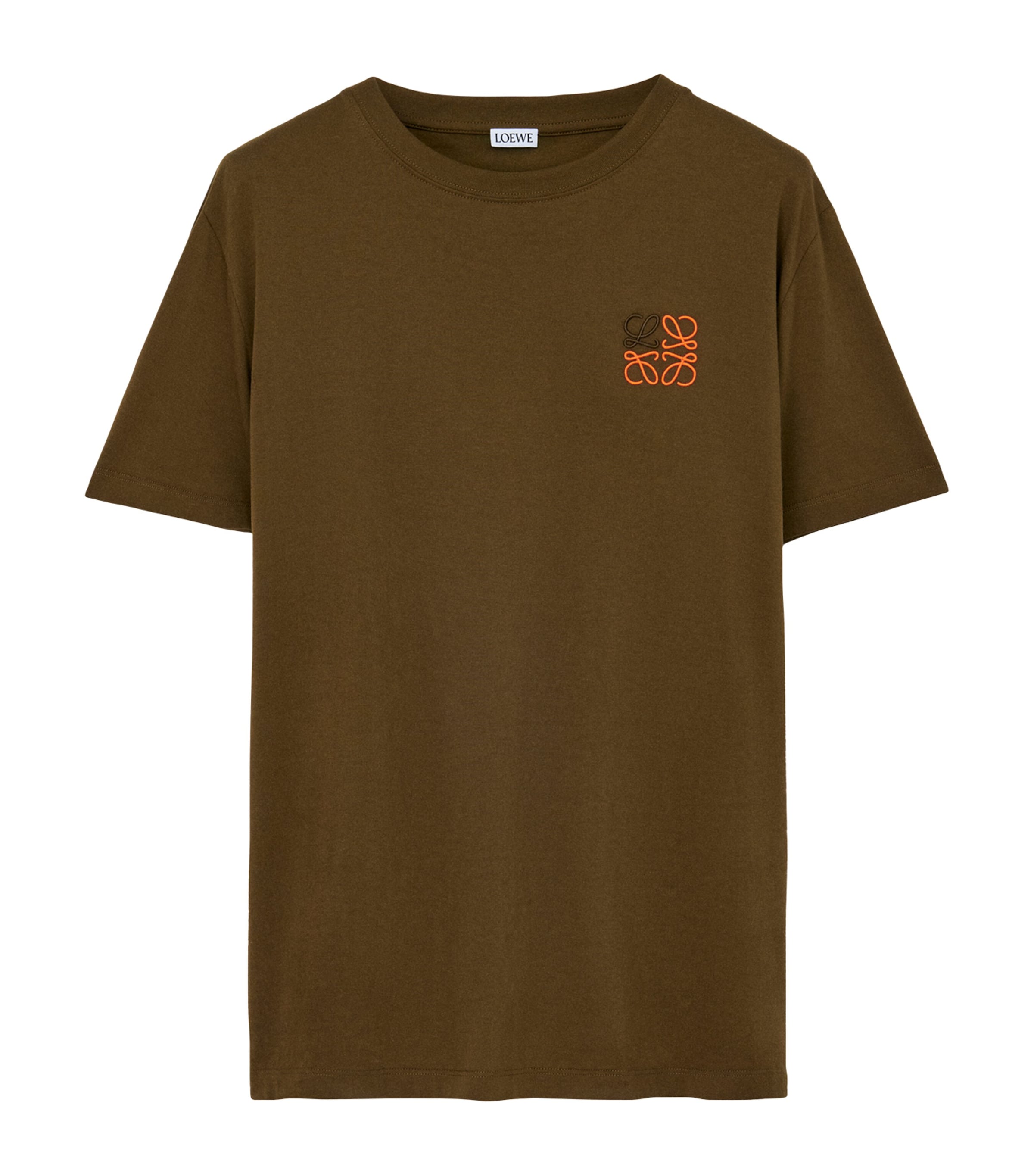 x Wimbledon Logo Gym Towel (40cm x 120cm) KHAKI GREEN Image 1