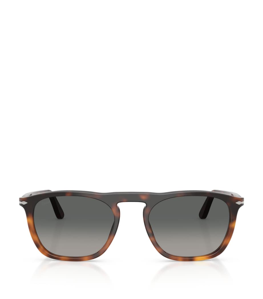 Persol Tortoiseshell Gae Square Sunglasses Gold Image 1