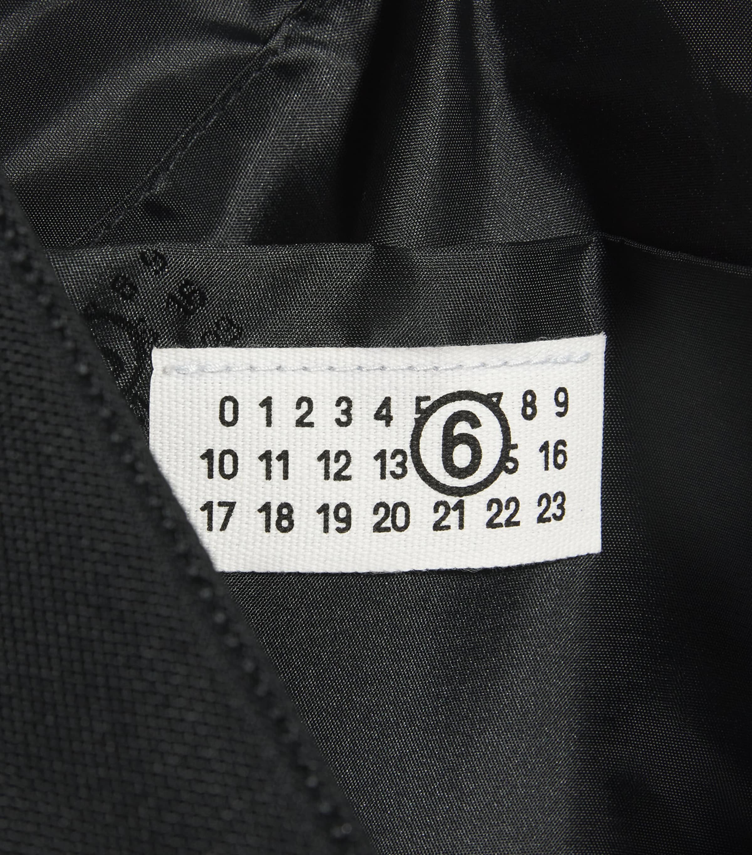 MM6 Maison Margiela Small Japanese Tote Bag Black Image 4