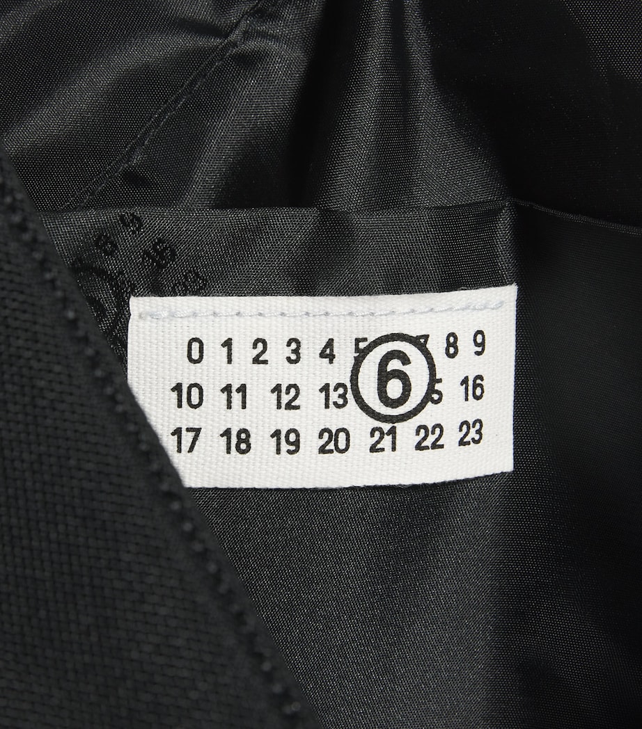 MM6 Maison Margiela Small Japanese Tote Bag Black Image 4