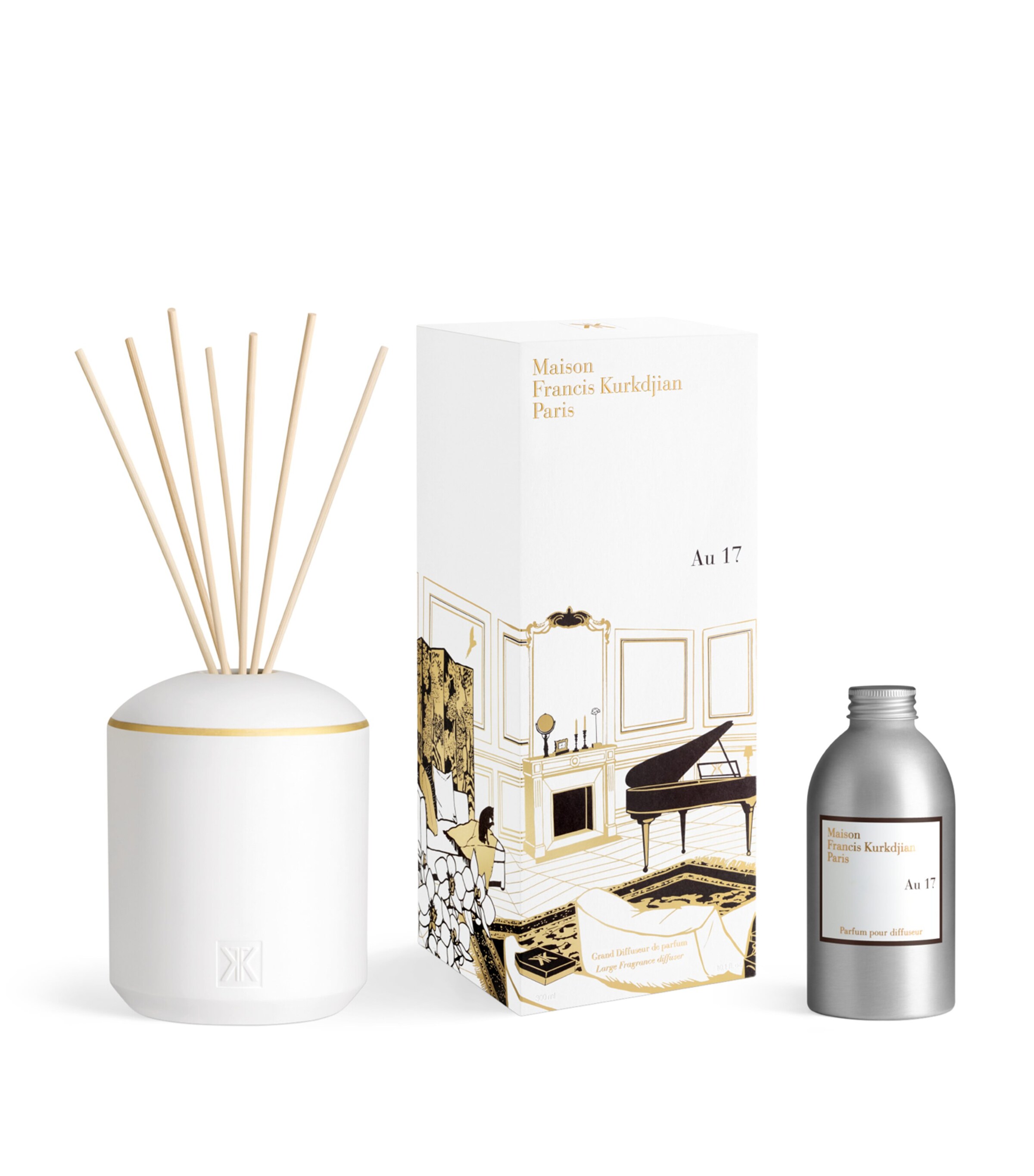 XXL Au 17 Fragrance Diffuser (300ml) NO COLOUR Image 4