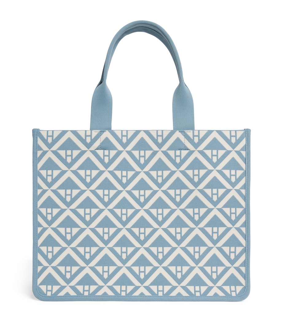 Harrods Medium Geometric Tote Bag Multi Print Image 1
