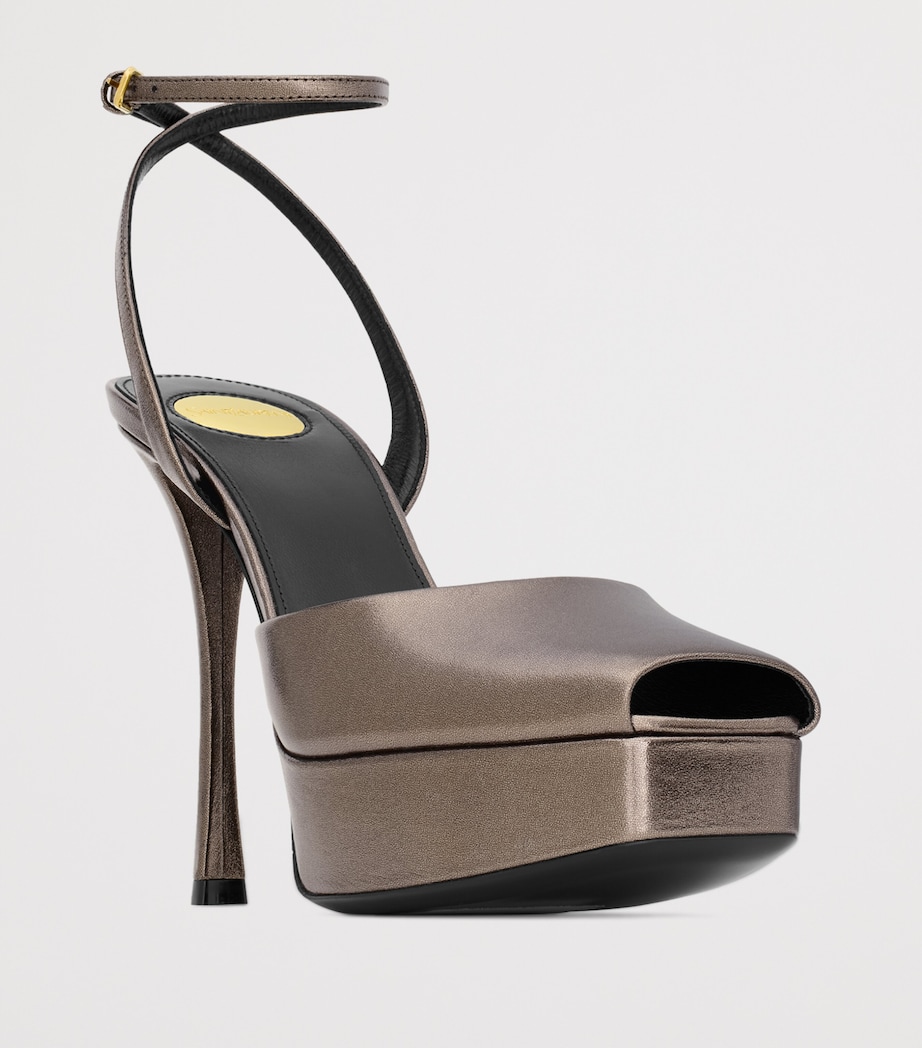 Leather La Scandale Sandals 85 2121 Image 3