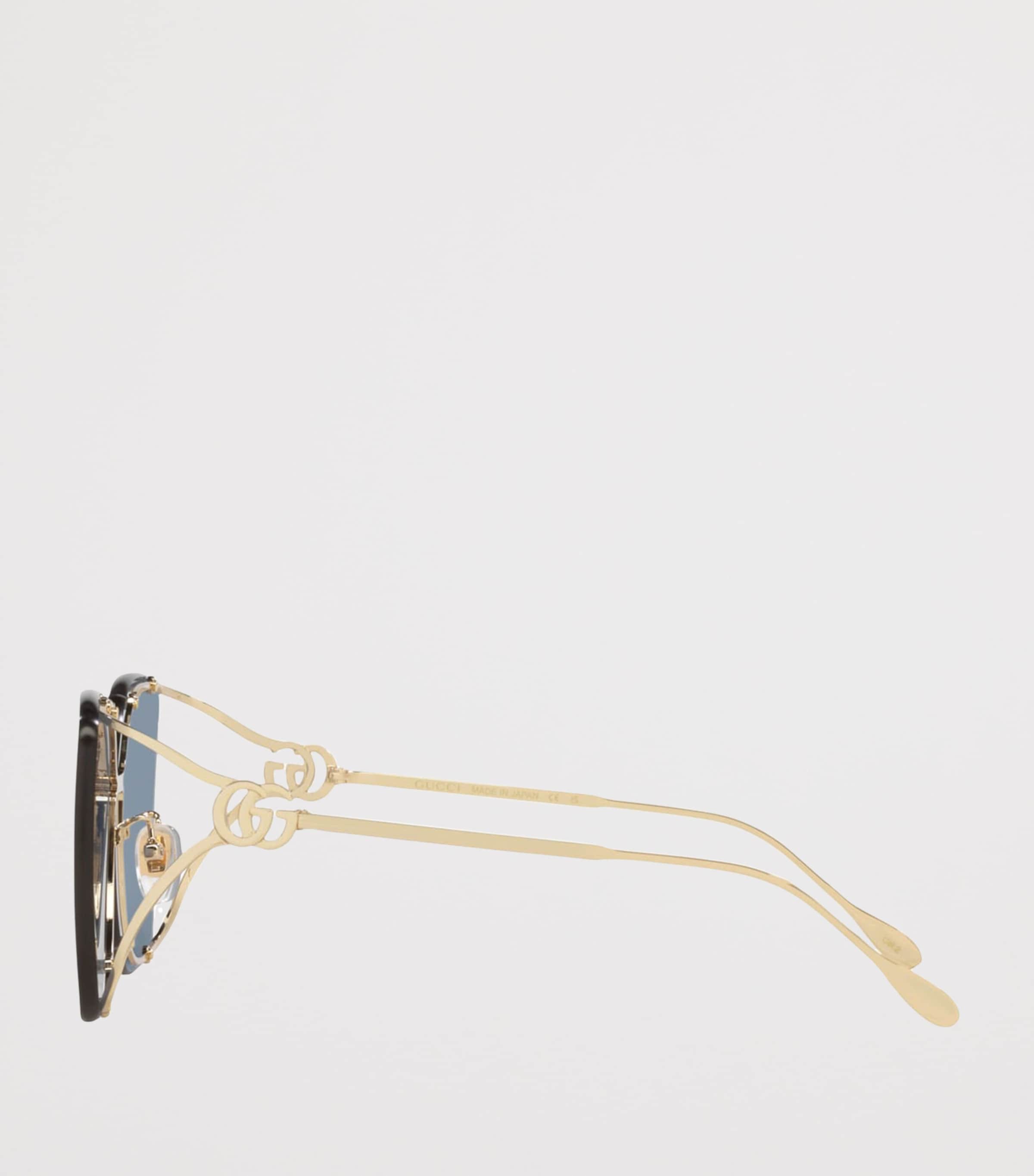 Gucci Metal Butterfly Sunglasses Image 3