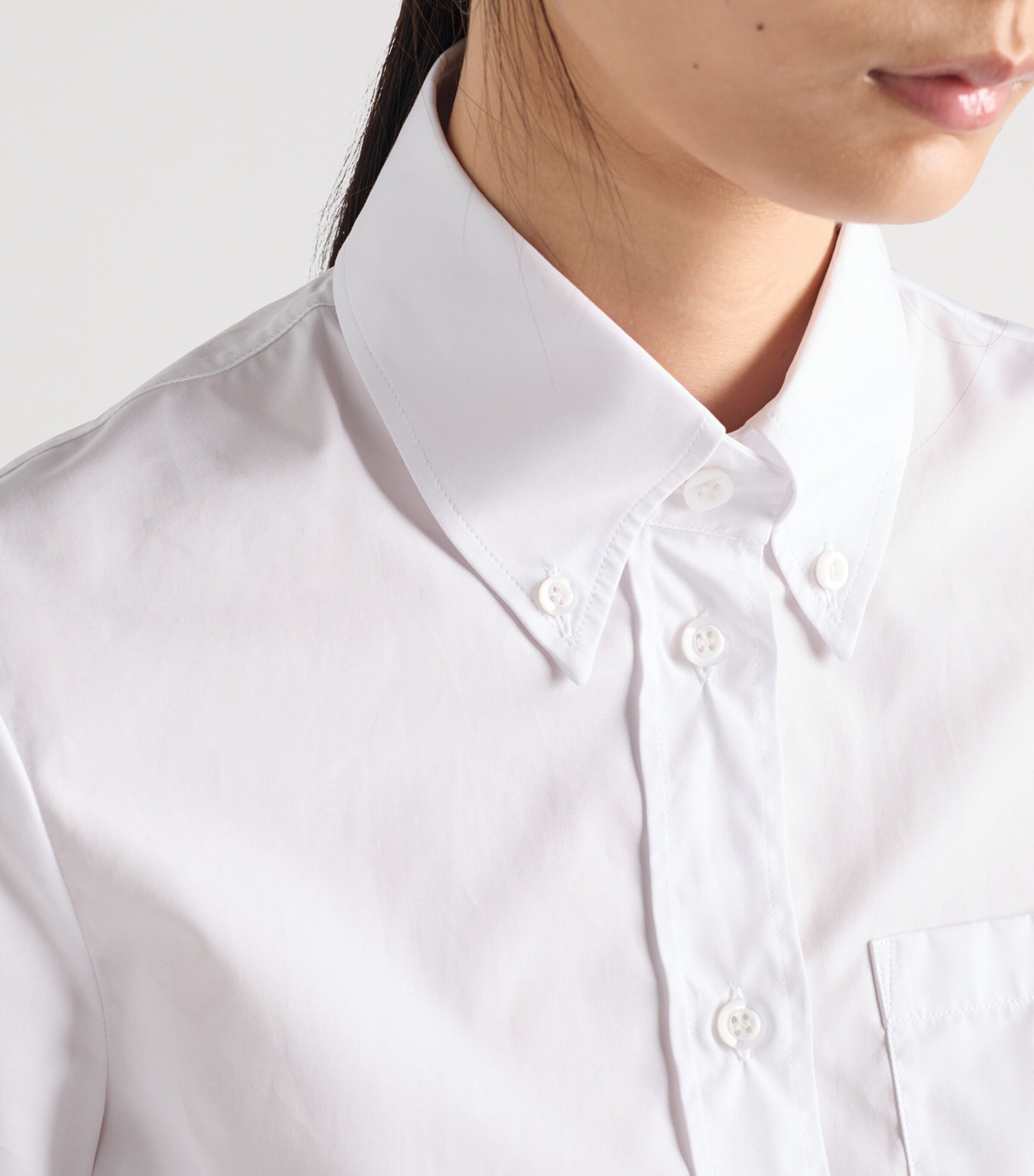 Cotton Poplin Shirt F0009 Image 6