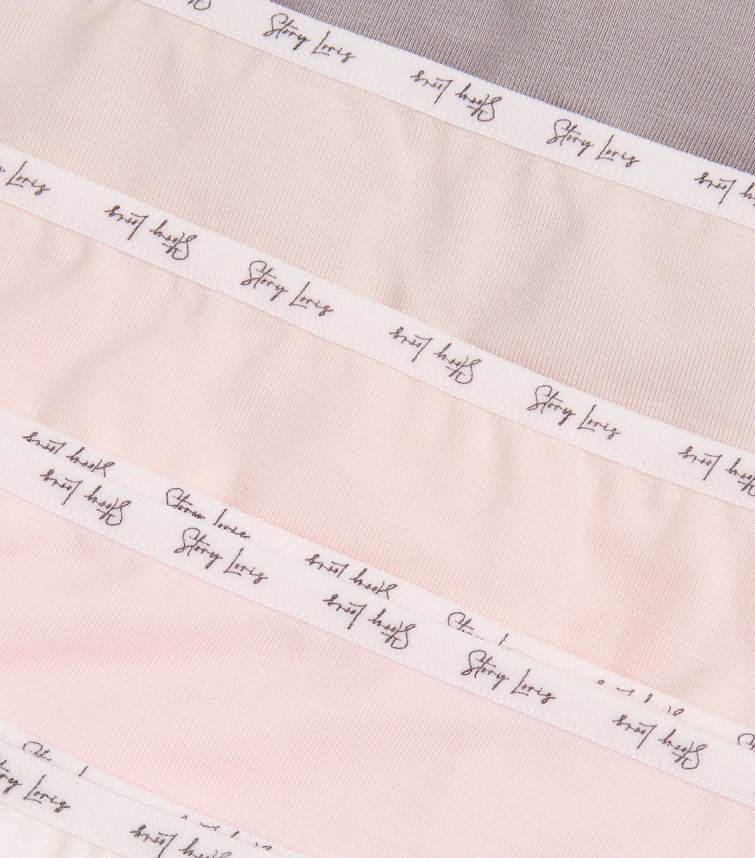 Story Loris Pack of 7 Stretch-Cotton Logo Knickers (3-12 Years) Ass Image 4