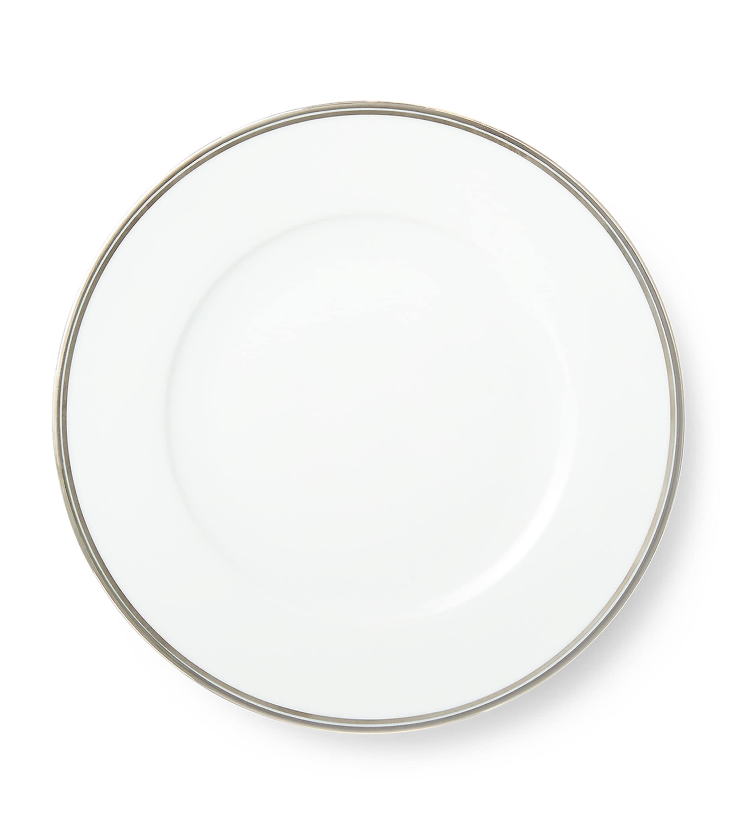 Wilshire Dinner Plate (28cm) SILVER/WHITE Image 1