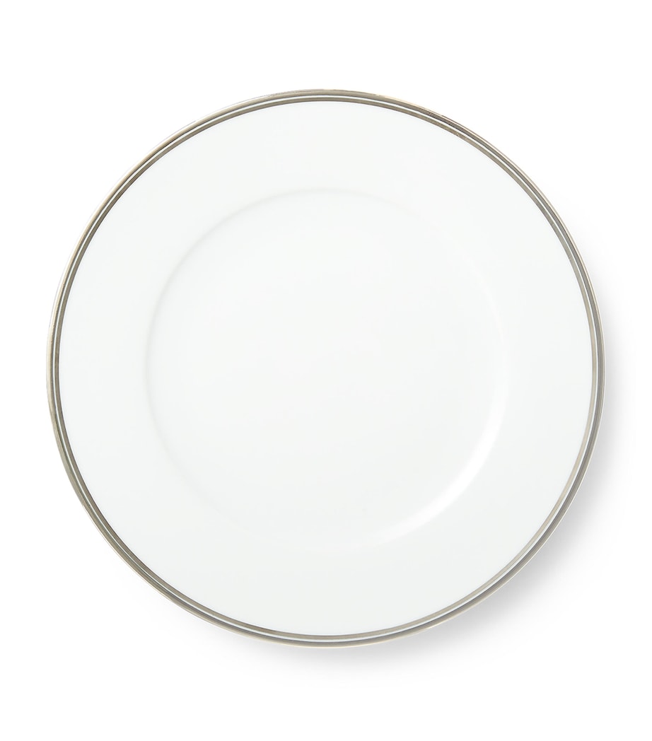 Wilshire Dinner Plate (28cm) SILVER/WHITE Image 1