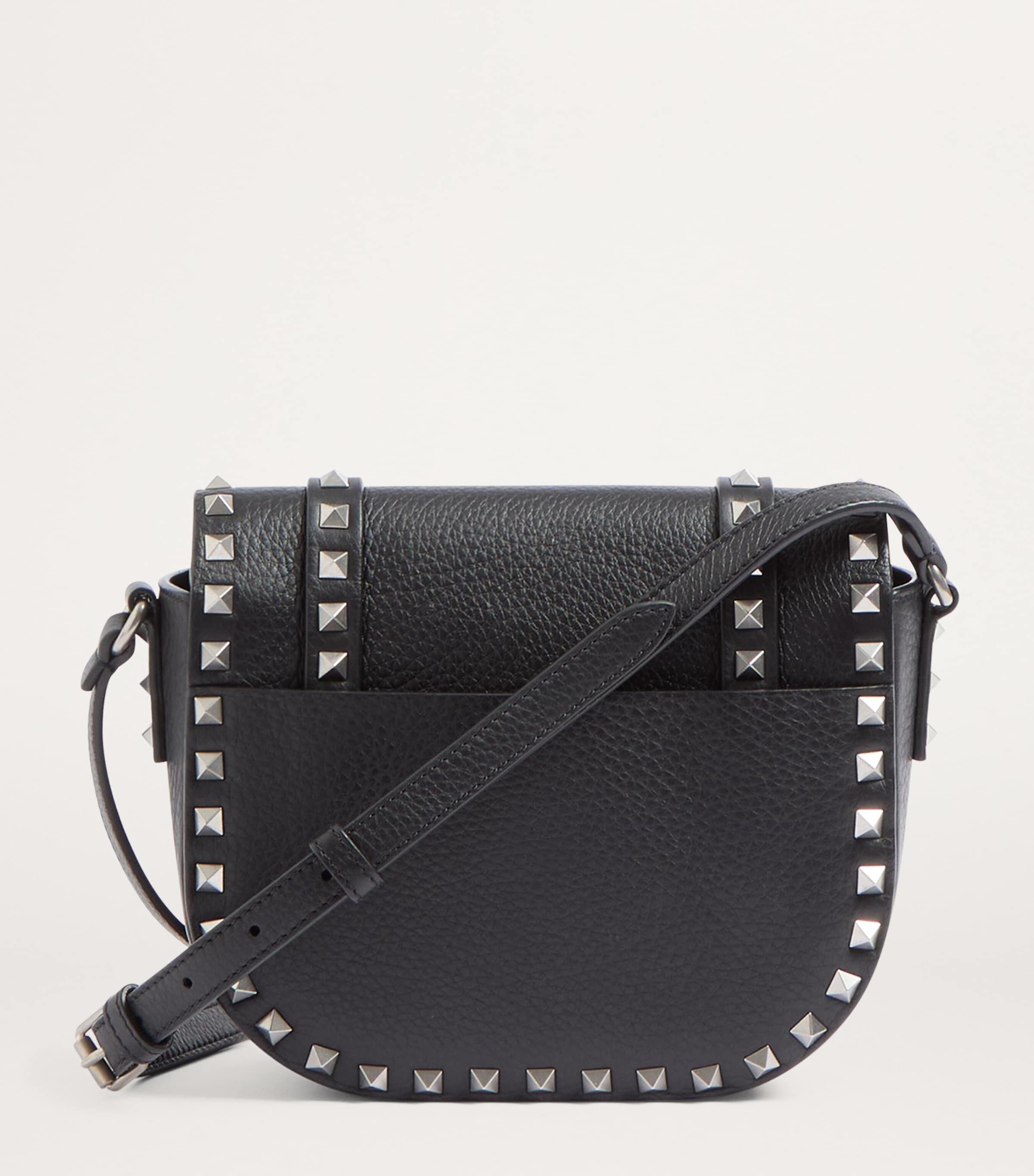 Valentino Garavani Small Rockstud Messenger Bag | Harrods US