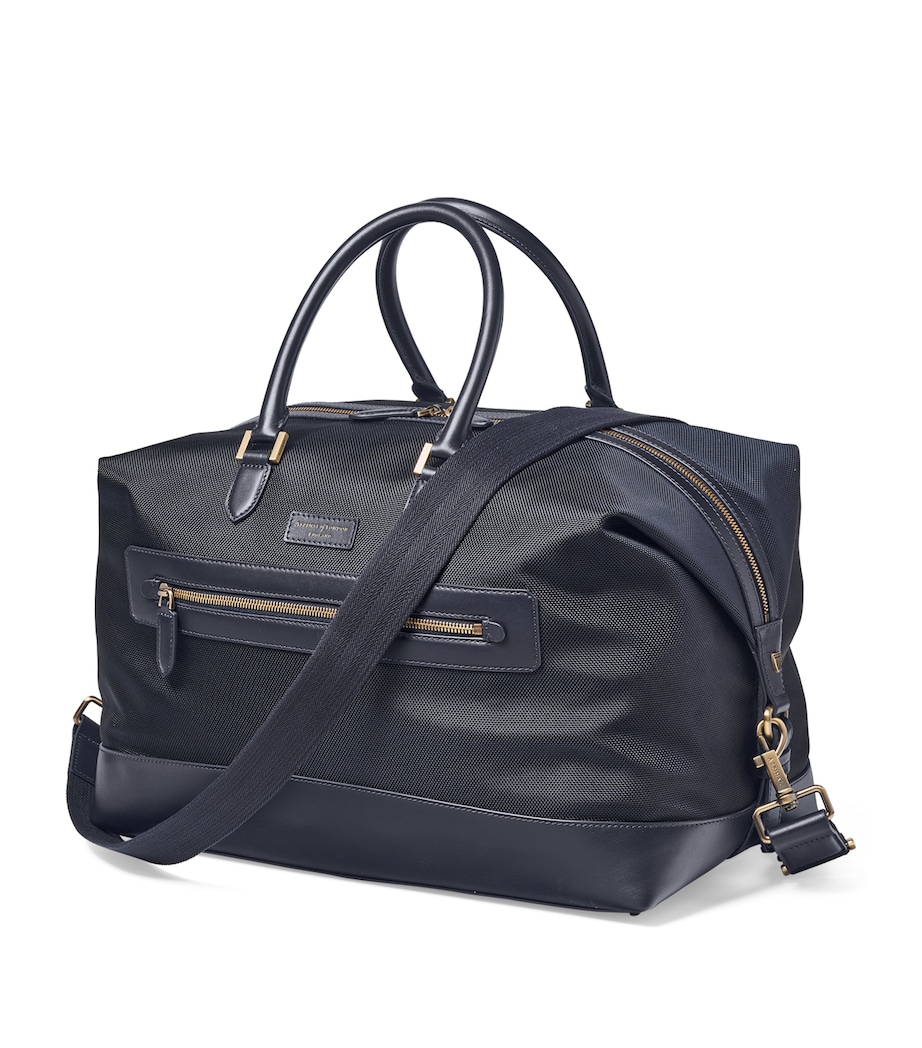 Nylon Gym Bag NAVY Image 2