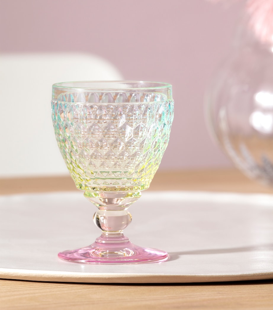 Set of 4 Boston Pearl White Wine Glasses (125ml) MULTI Image 4