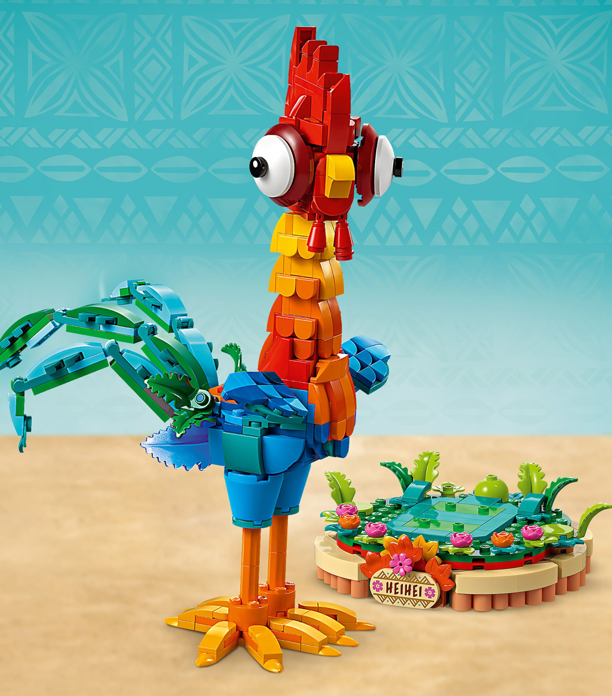 Lego Disney Moana 2 Heihei Figure 43272 Image 4