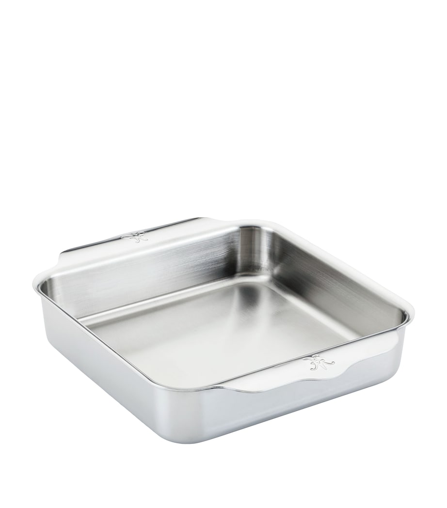 Stainless Steel Square Baking Pan (20cm) SILVER Image 2