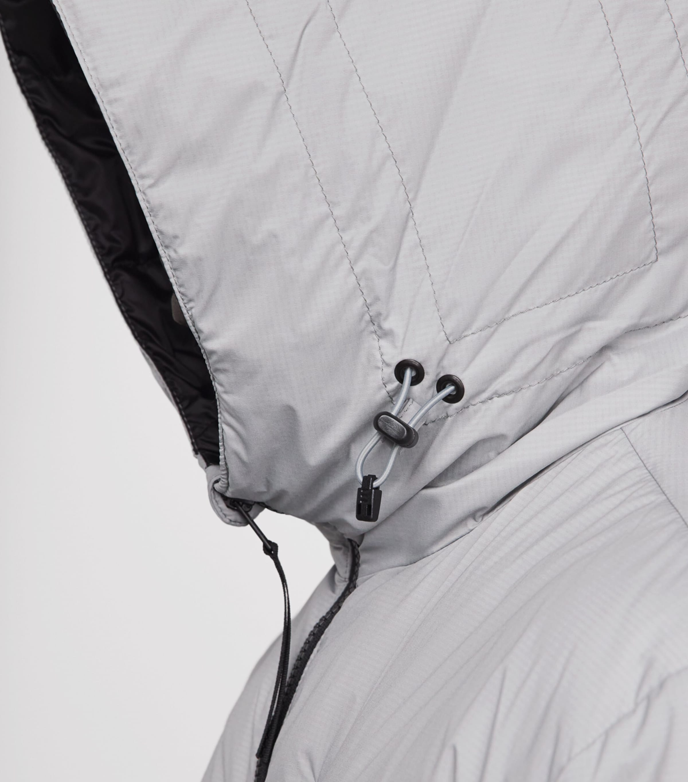 Canada Goose Mens Lodge Hooded Jacket Stratus Grey Image 3