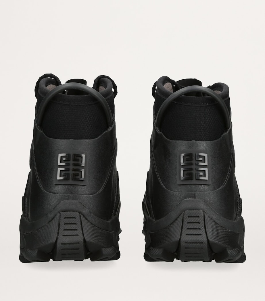 x Bogs Leather Lace-Up Boots BLACK Image 3