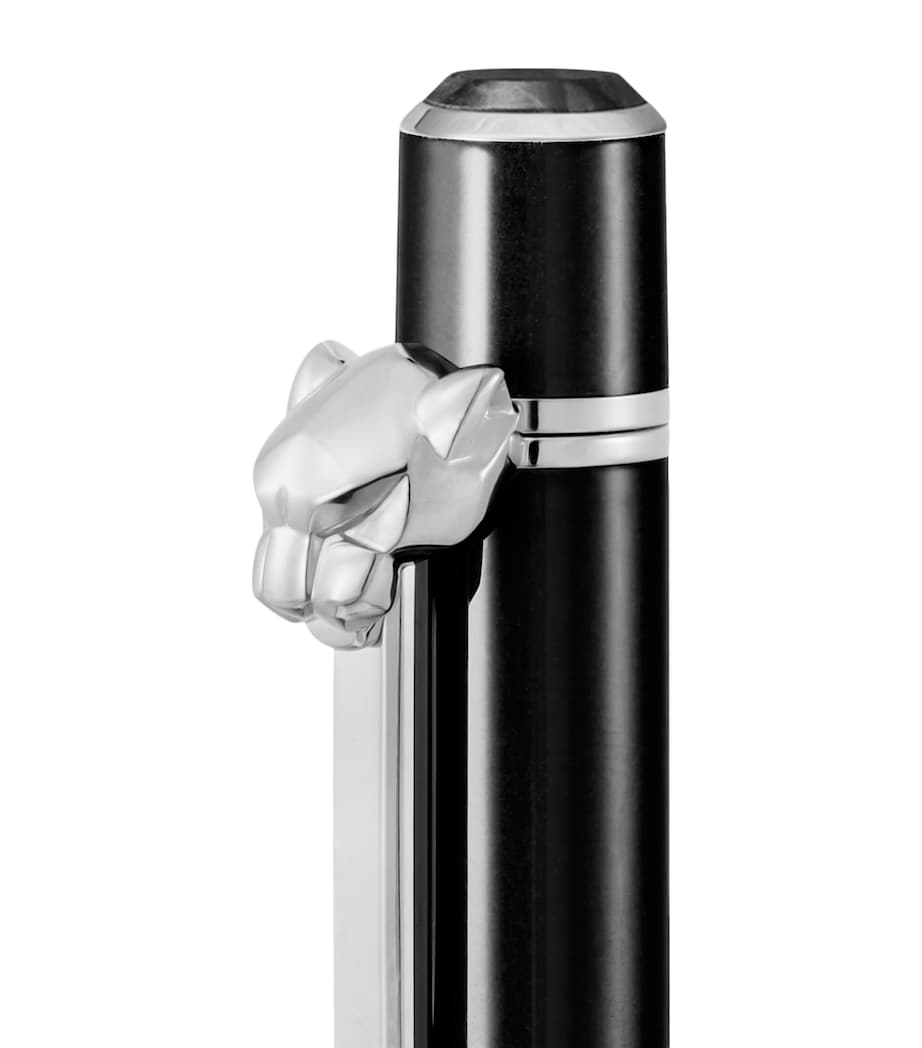 Small Panthère de Cartier Ballpoint Pen BLACK Image 2