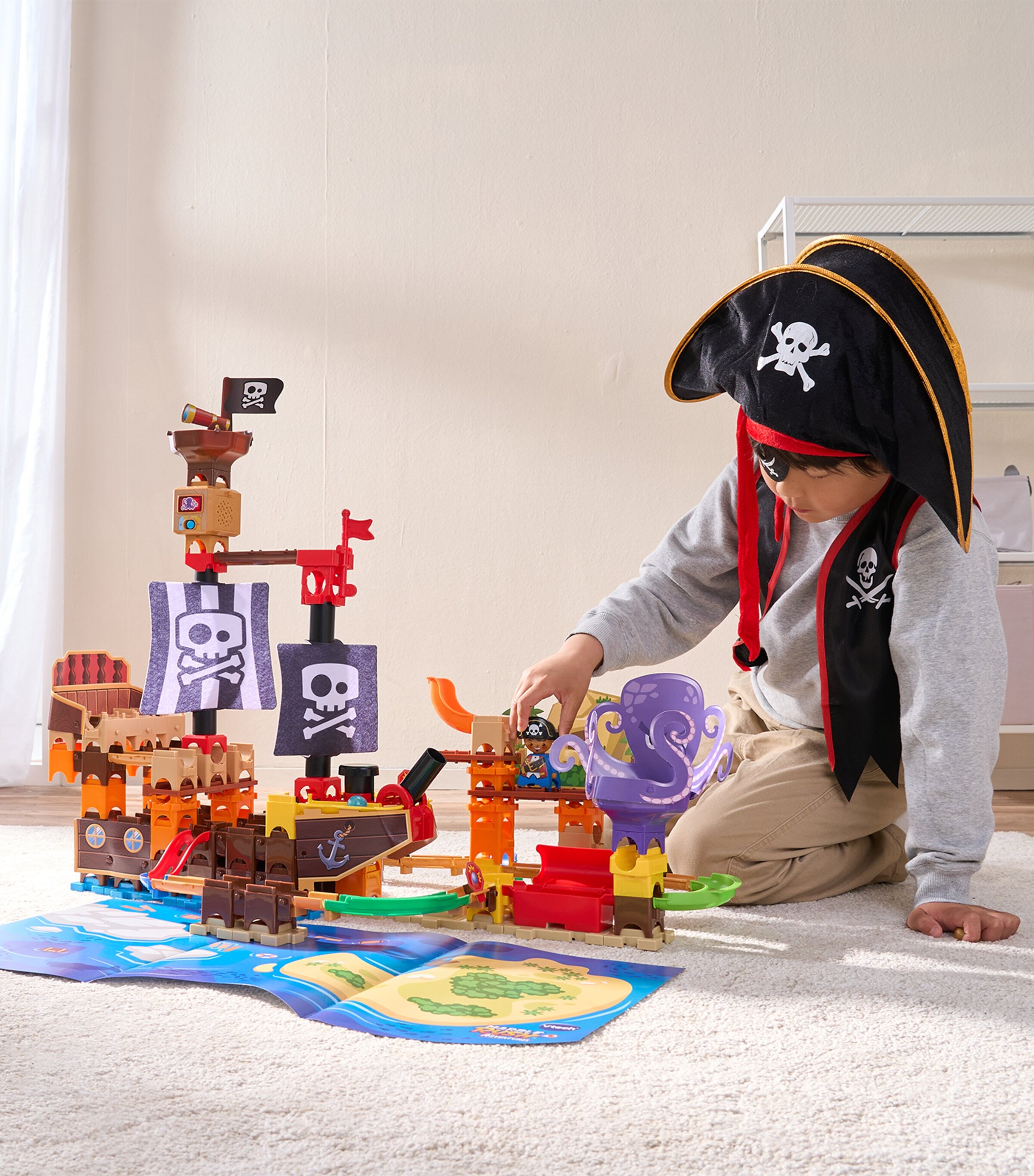 VTech Marble Rush Adventures Pirate Ship Image 3