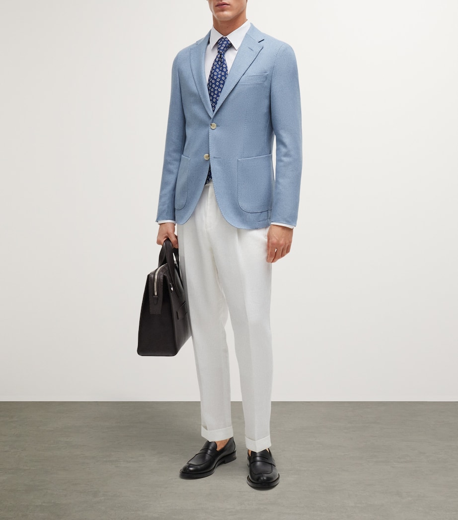 Virgin Wool-Cashmere Slim Blazer 460 Image 2