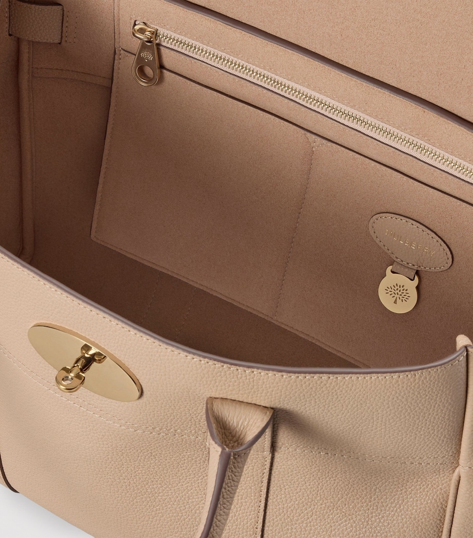 Small Leather Bayswater Shoulder Bag CRUMPET Image 4