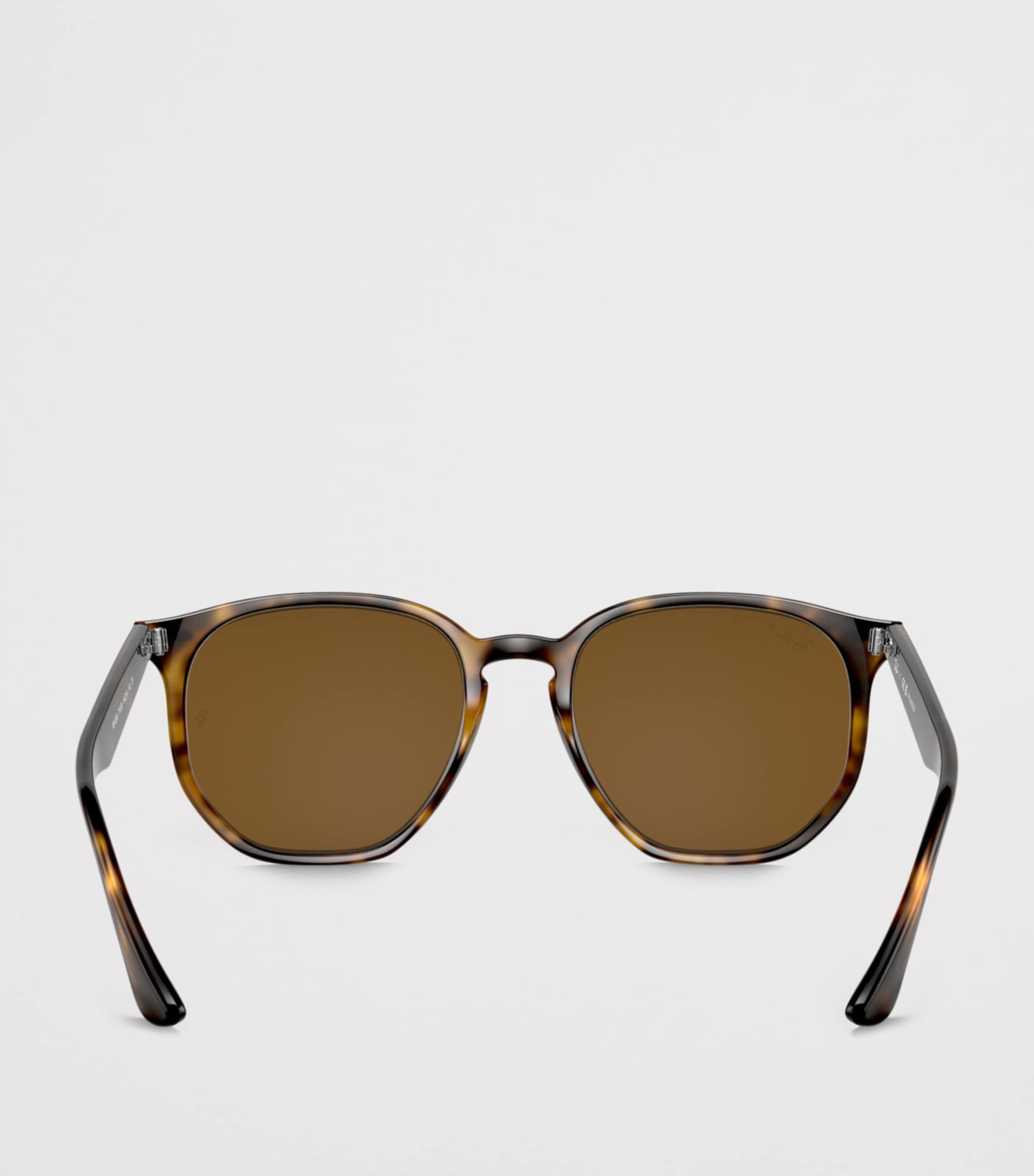 Ray-Ban Tortoiseshell Irregular Sunglasses Image 4