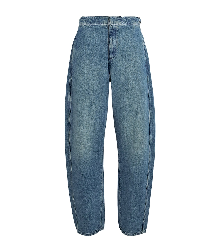 Rag & Bone Womens Vito Barrel-Leg Jeans Cheri Image 1