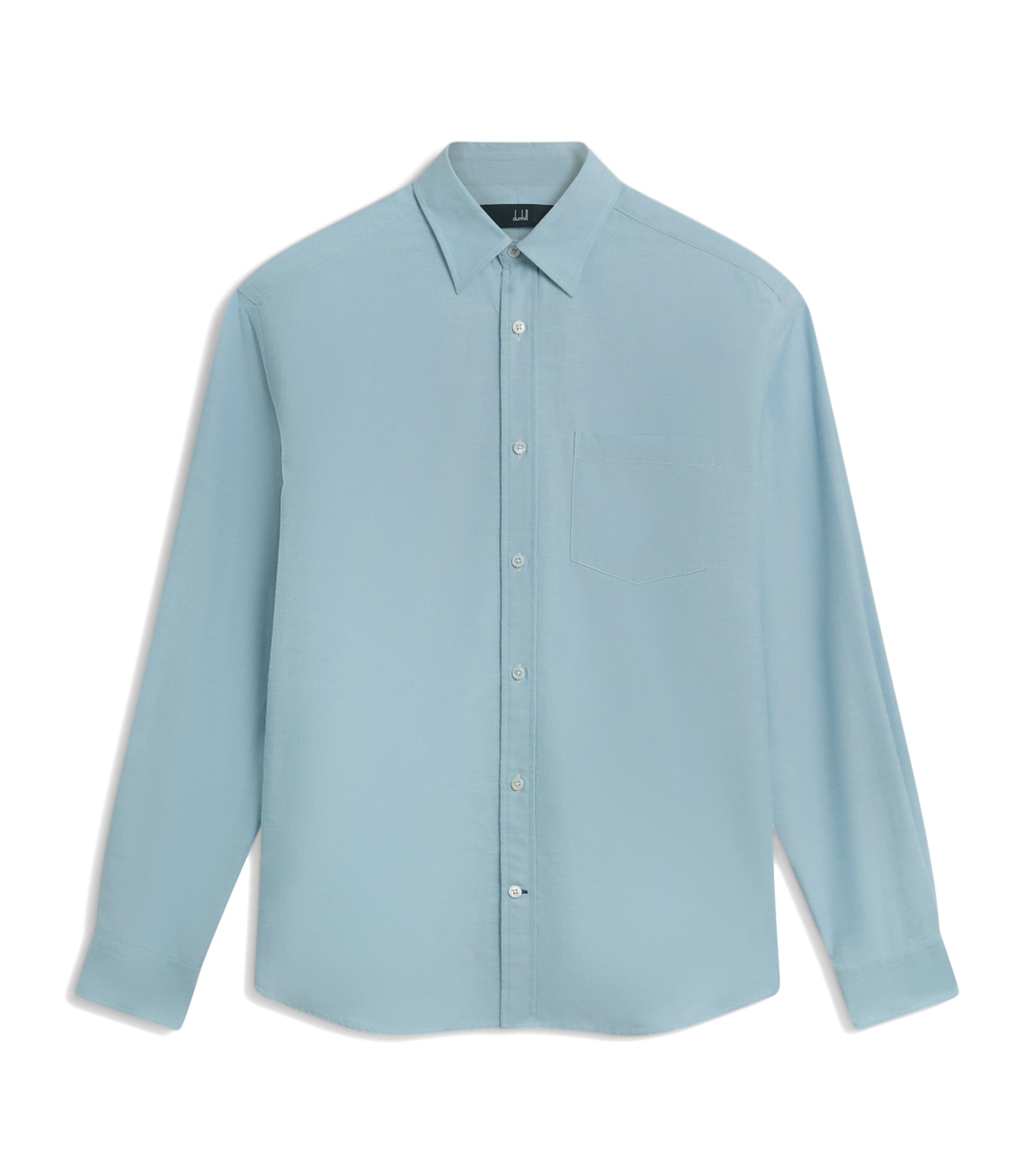 Cotton-Cashmere Oxford Shirt 450PALE BLUE Image 1