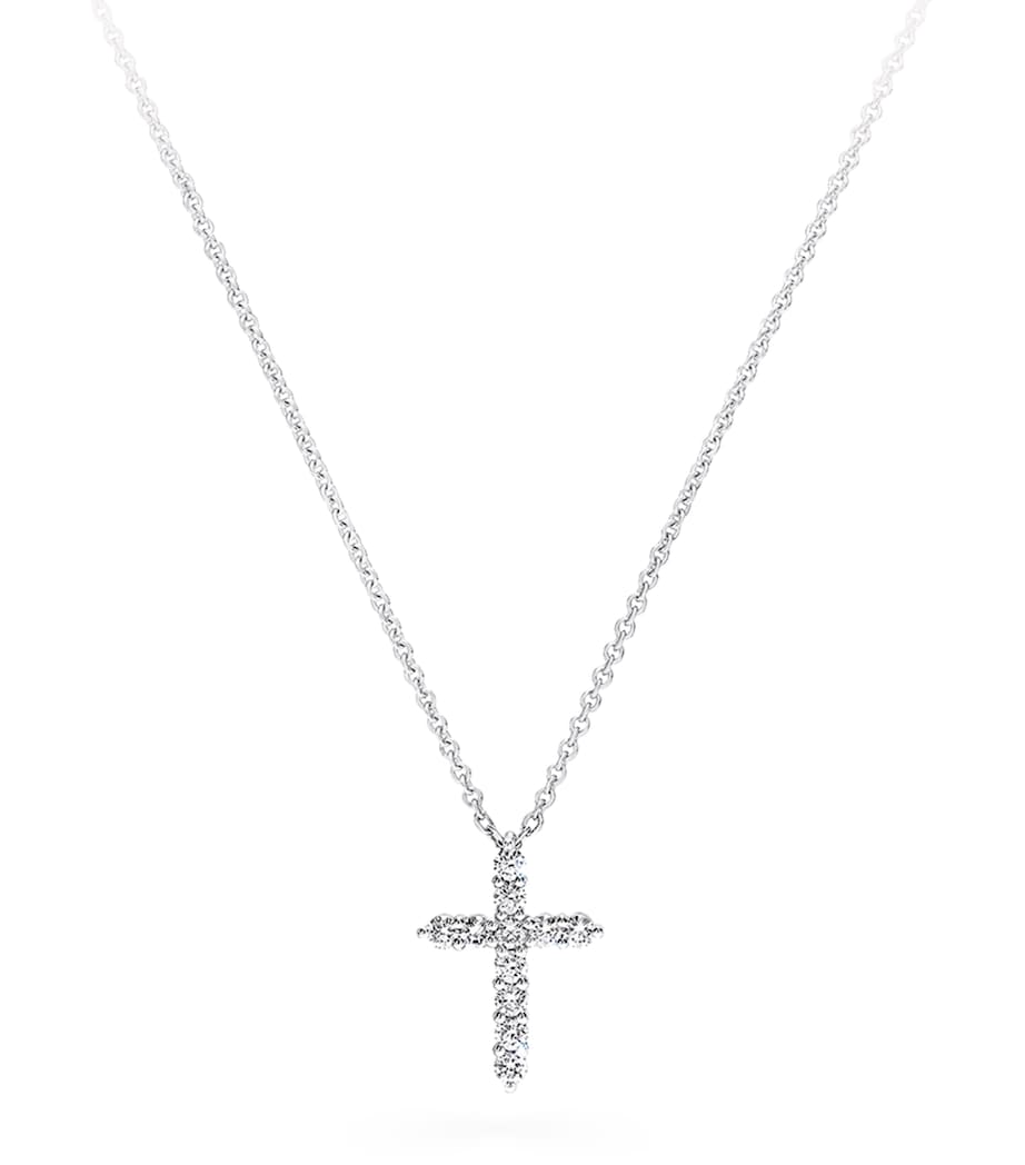 Graff White Gold and Diamond Classic Necklace White Gold Image 1