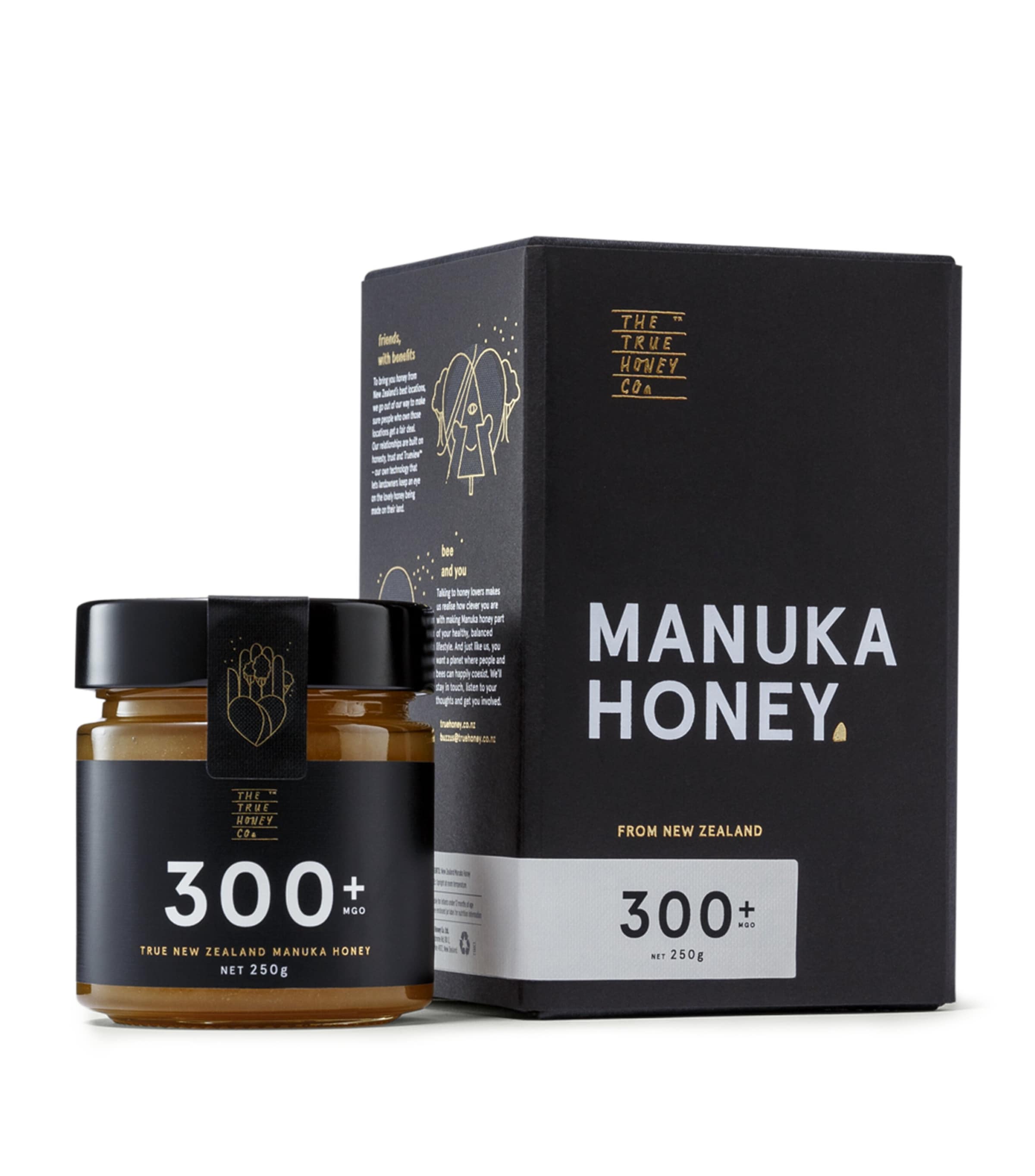 300+ MGO Manuka Honey (250g) NO COLOUR Image 2