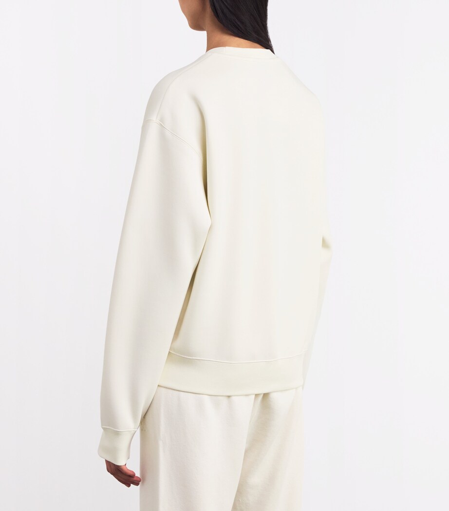 Cotton-Blend Julian Sweatshirt CREAM Image 4