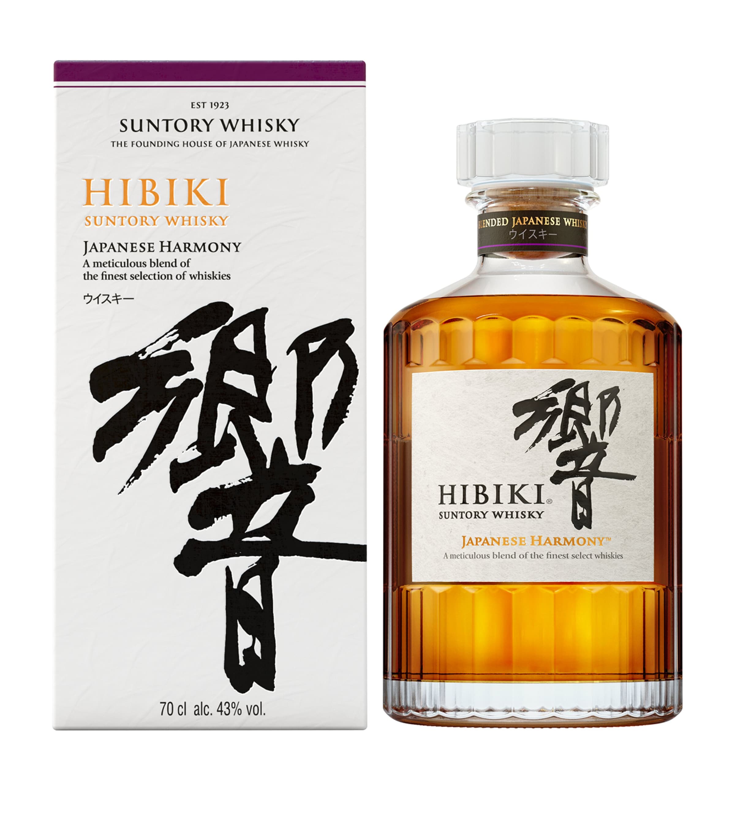 Hibiki Japanese Harmony & 白州12年セット Suntory Hibiki Japanese Harmony Whisky (70cl) | Harrods UK