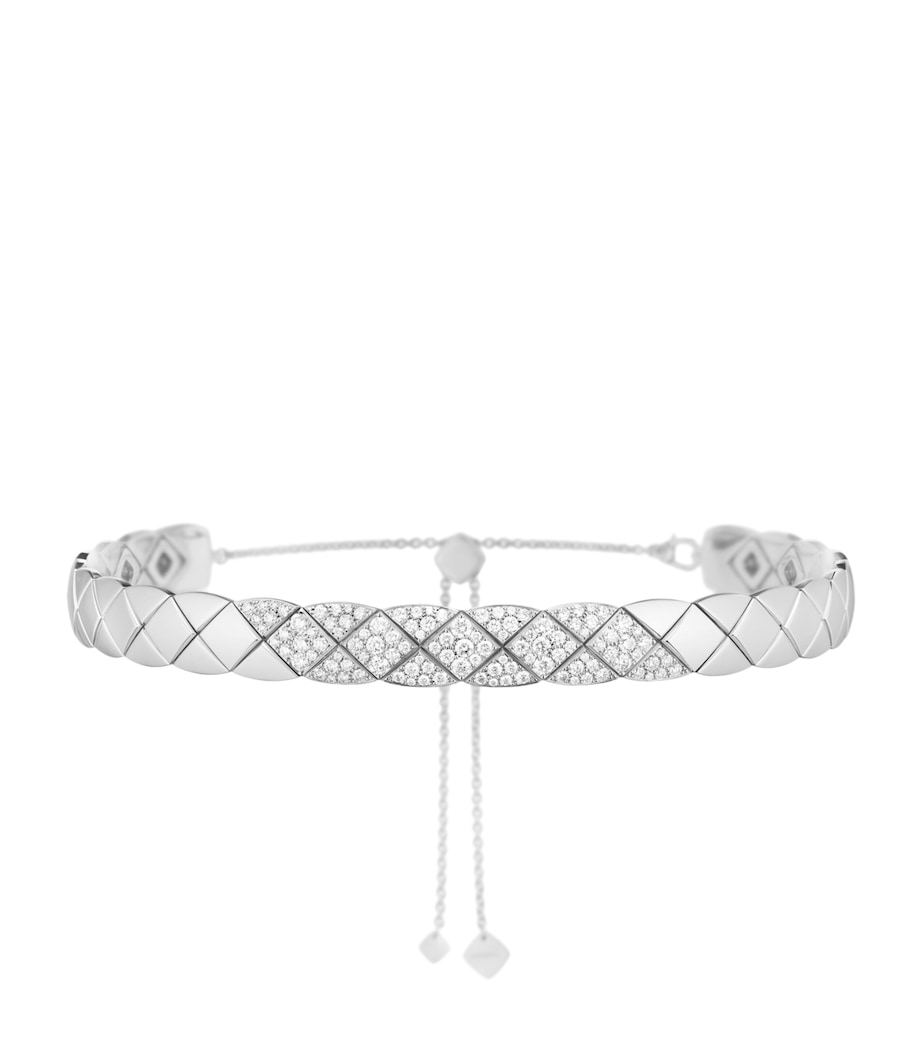 CHANEL White Gold and Diamond Coco Crush Supple Choker White Gold Image 1
