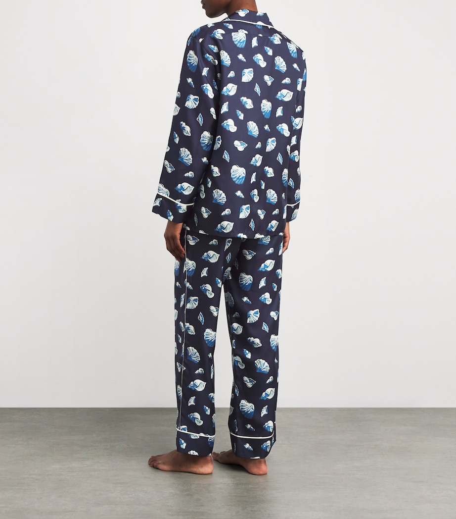 Silk Yves Nautilus Pyjama Set NAUTILUS Image 3