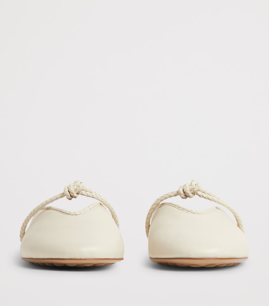 Bottega Veneta Lambskin Mary-Jane Mules Image 2