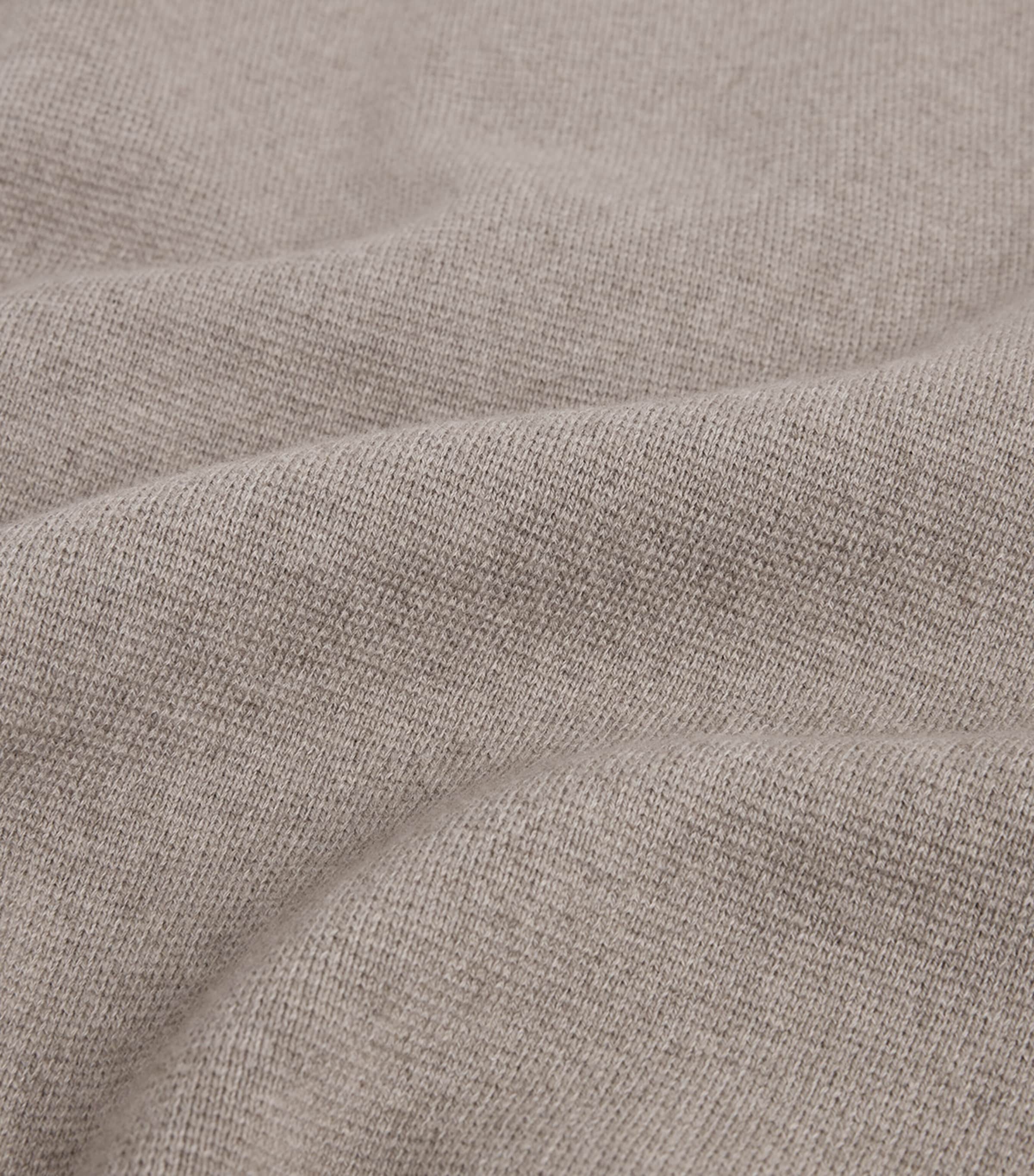 Cotton-Cashmere Shacket 254MID NATURAL Image 6