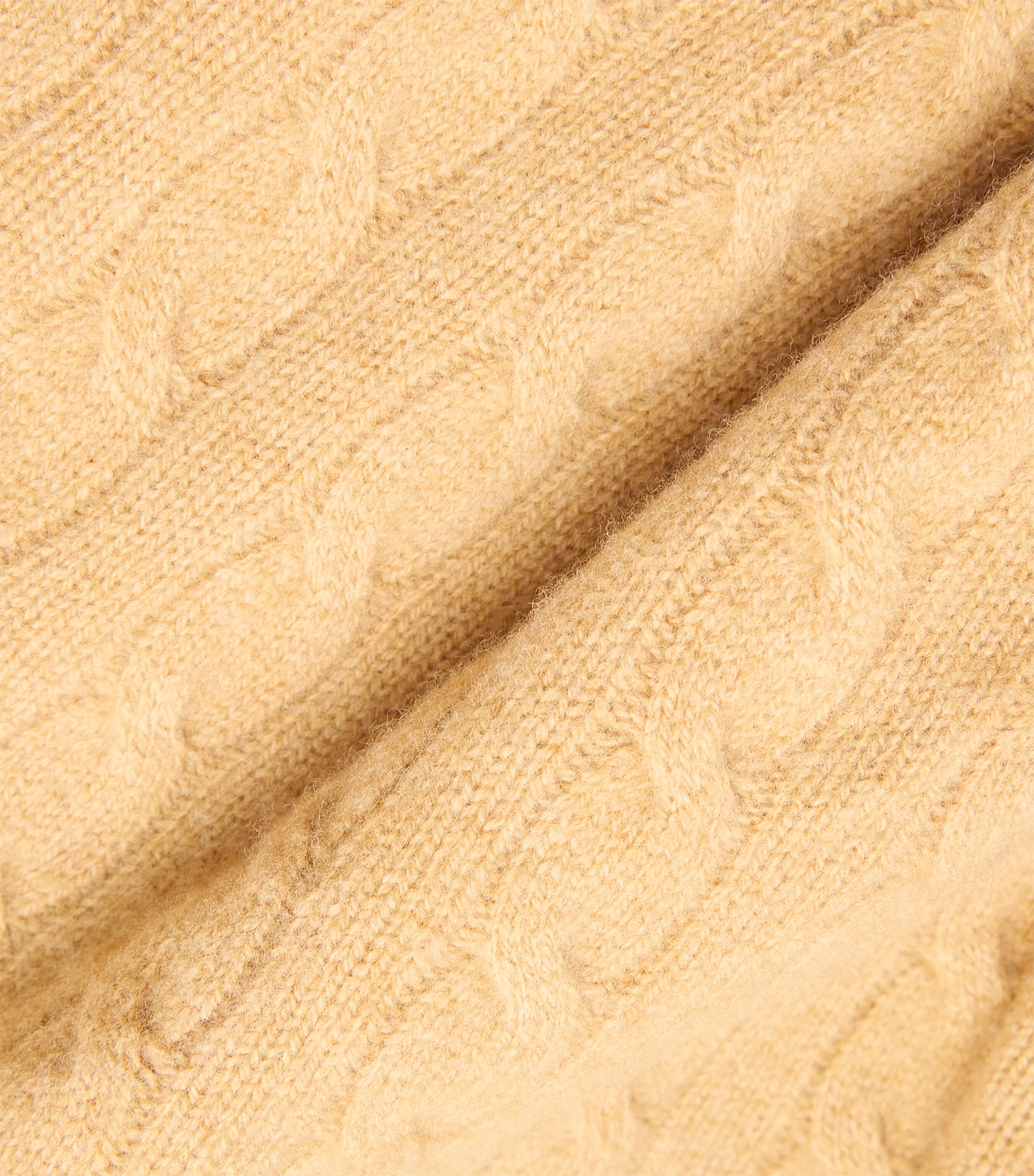 Wool-Cashmere Rollneck Sweater BROWN Image 5