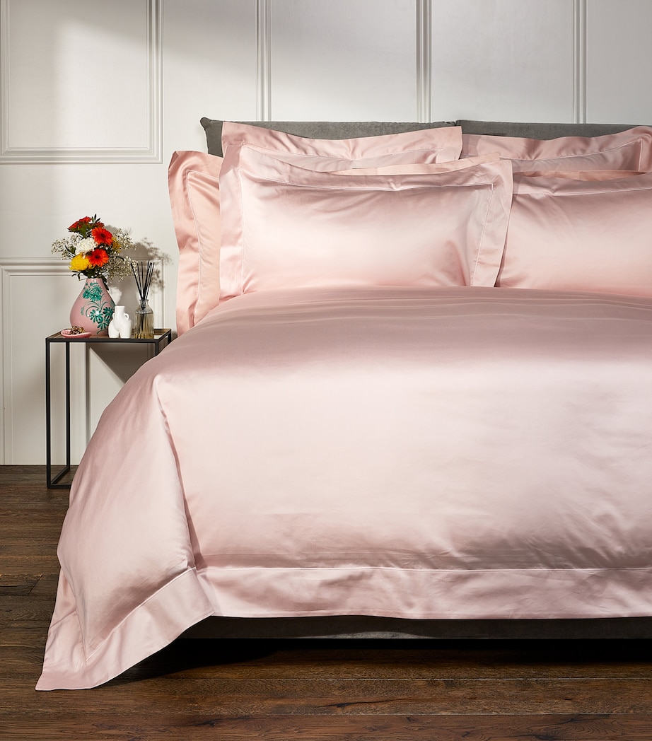 Bourdon Oxford Pillowcase (50cm x 75cm) NUAGE ROSE Image 1