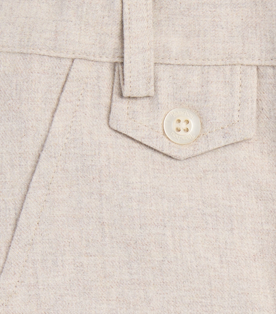 Patachou Straight Trousers (3 Months-4 Years) Beige Melange Image 2