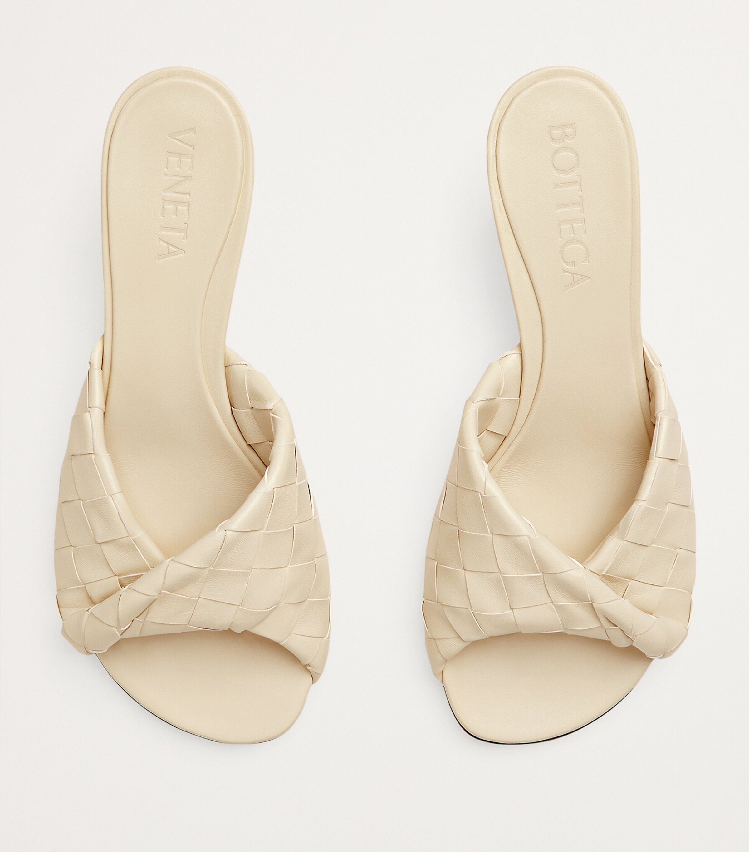 Leather Intrecciato Blink Mules 50 9031 Image 3